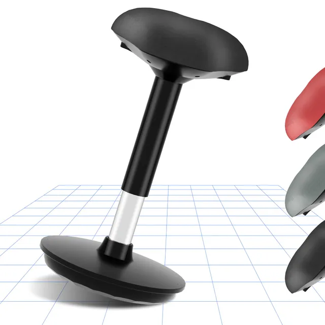 flexispot-wobble-hocker-ergonomischer-arbeitshocker-als-stehhilfe-h-henverstellb image 1
