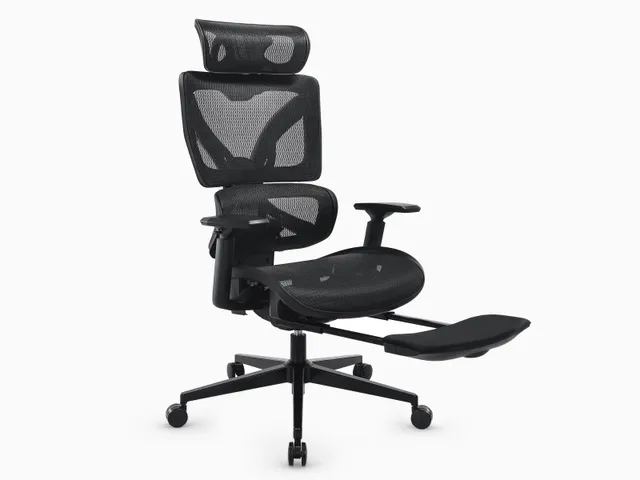 maidesite-ec6-ergonomischer-b-rostuhl-mit-kopf-r-cken-und-fu-st-tze image 1