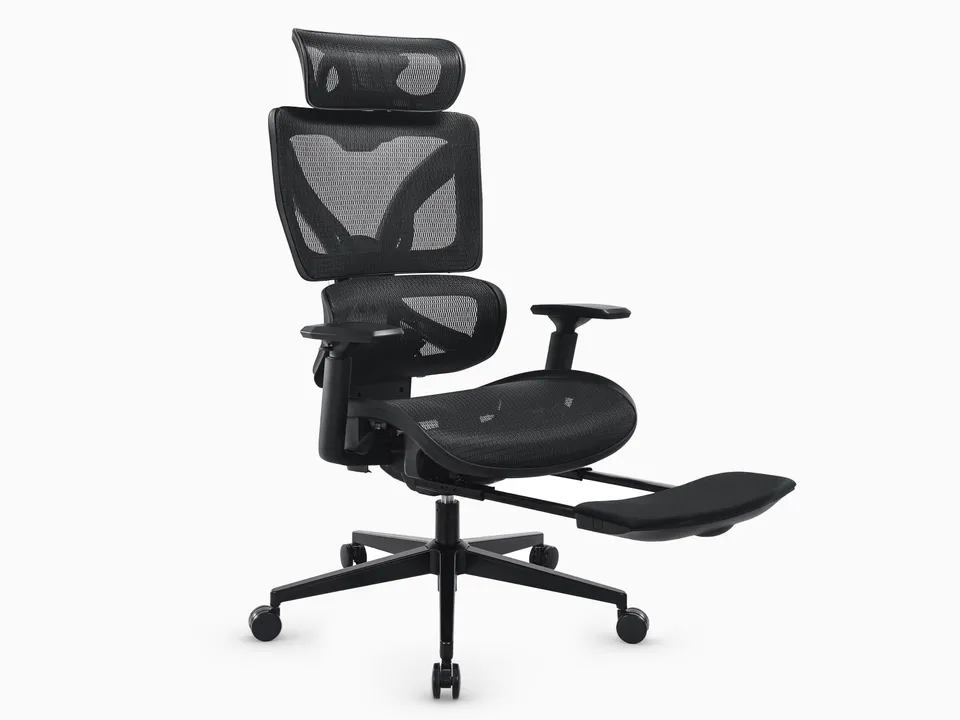 maidesite-ec6-ergonomischer-b-rostuhl-mit-kopf-r-cken-und-fu-st-tze image 1