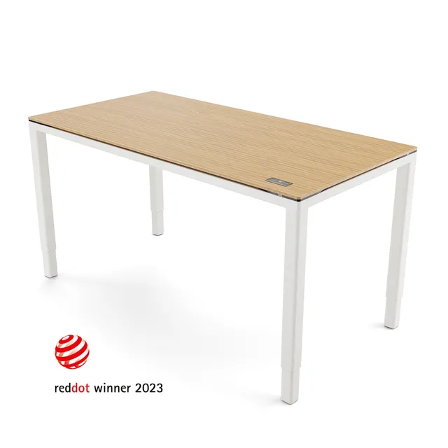 yaasa-desk-four-elektrisch-h-henverstellbarer-schreibtisch-69-118-cm-2-memory-po image 1