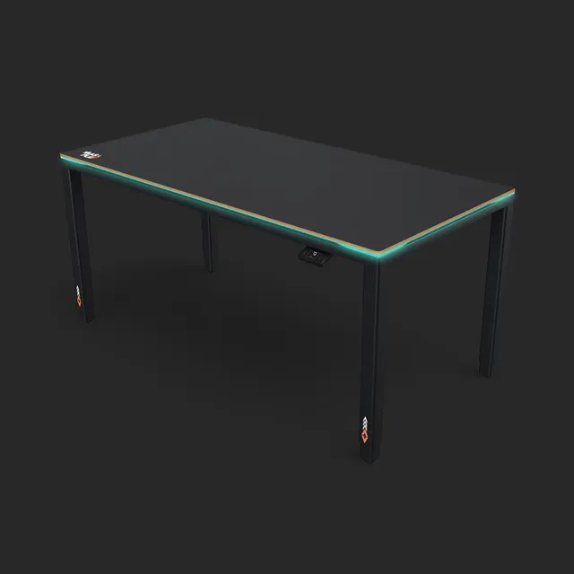 yaasa-desk-four-play-h-henverstellbarer-gaming-tisch-mit-4-motoren-170-kg-tragla image 1