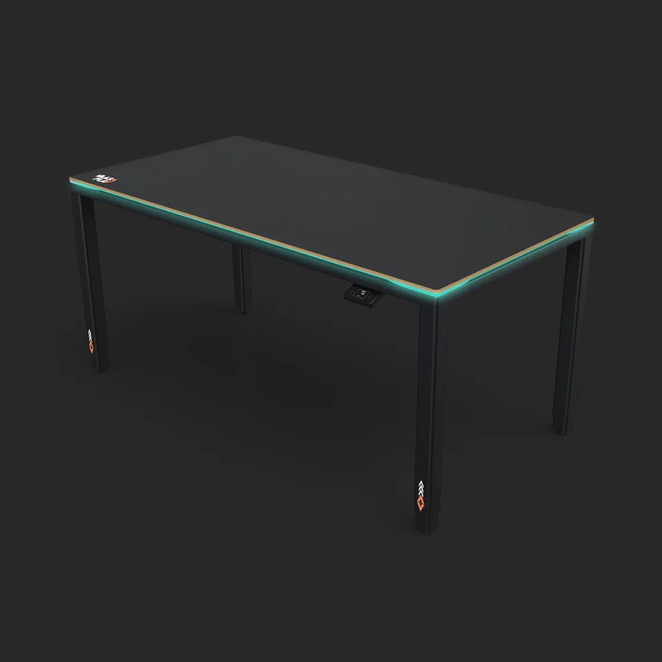yaasa-desk-four-play-h-henverstellbarer-gaming-tisch-mit-4-motoren-170-kg-tragla image 1