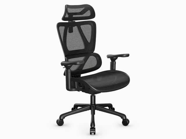 maidesite-ec5-ergonomischer-b-rostuhl-mit-einstellbarer-lendenwirbelst-tze-und-2 image 1