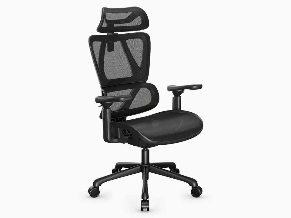 maidesite-ec5-ergonomischer-b-rostuhl-mit-einstellbarer-lendenwirbelst-tze-und-2 image 1