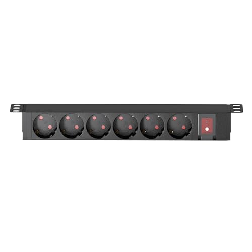 flexispot-6-fach-aluminium-steckdosenleiste-mit-schalter-3-m-kabel-16a-4000w-sch image 7