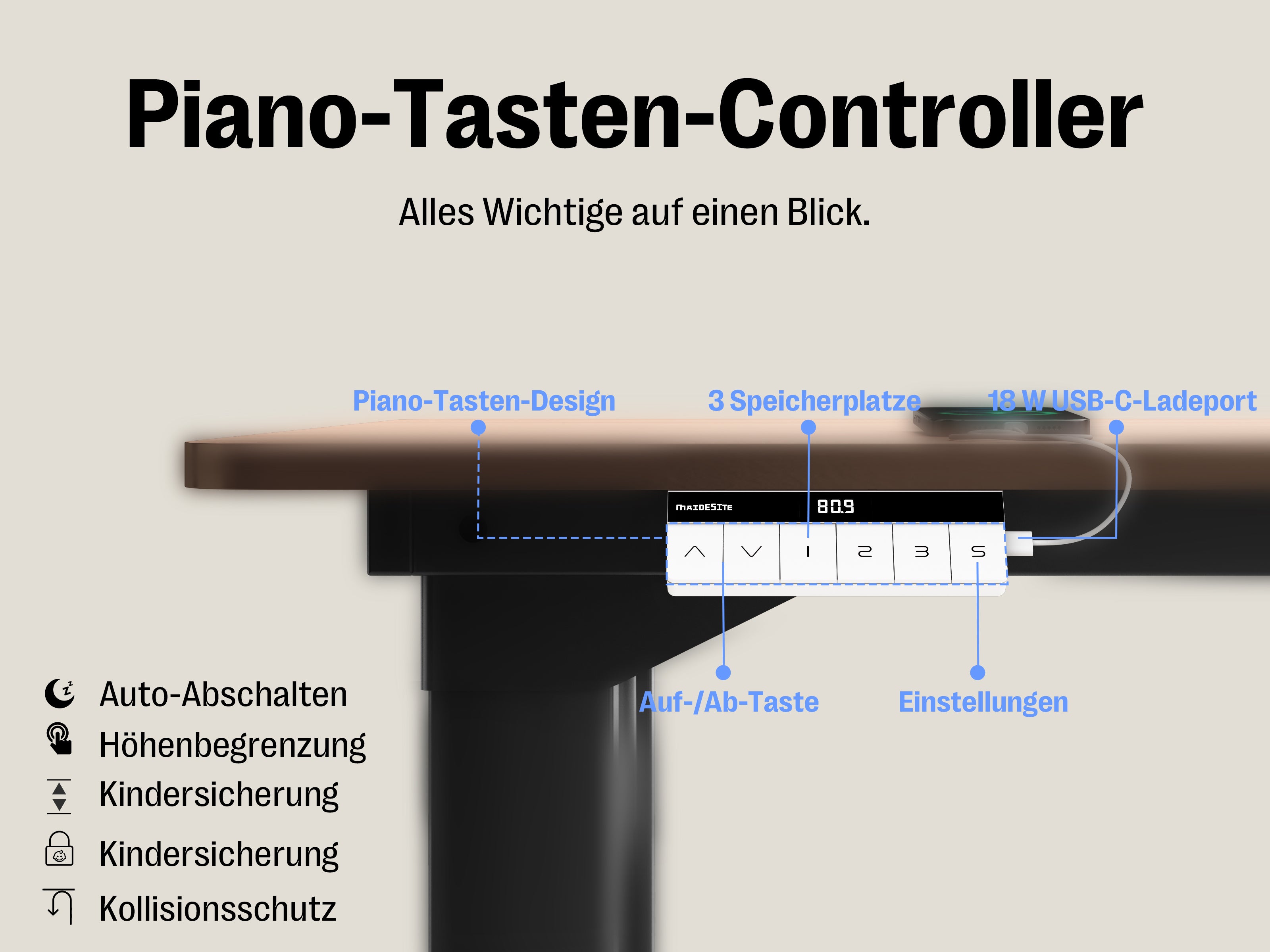 maidesite-canvas-l-f-rmiger-h-henverstellbarer-schreibtisch-mit-4-beinen-und-ele image 5