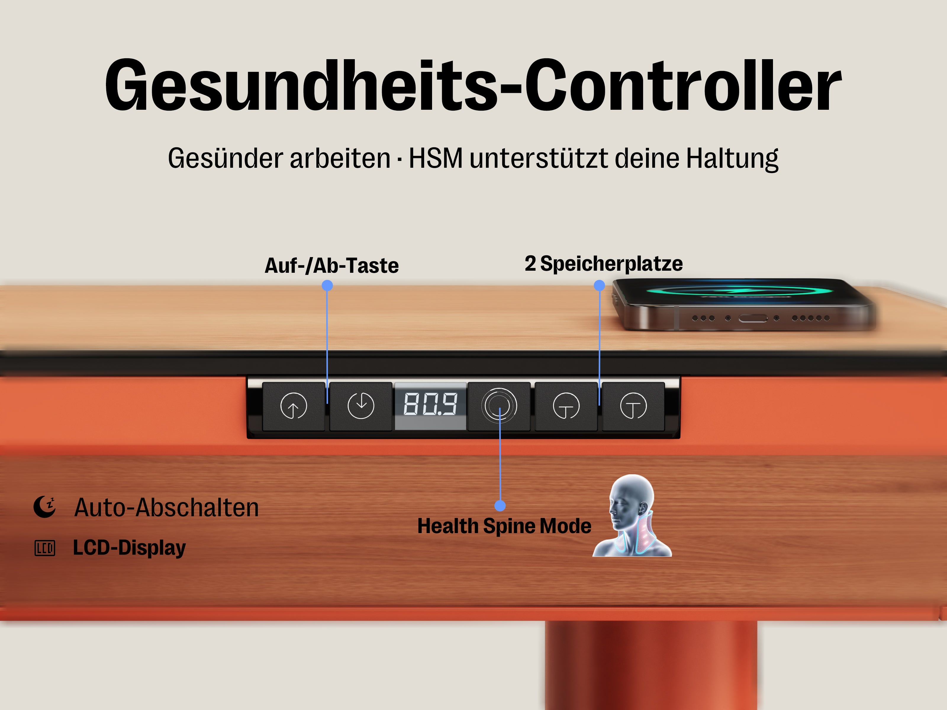 maidesite-yoga-elektrisch-h-henverstellbarer-schreibtisch-mit-wirbels-ulen-modus image 6