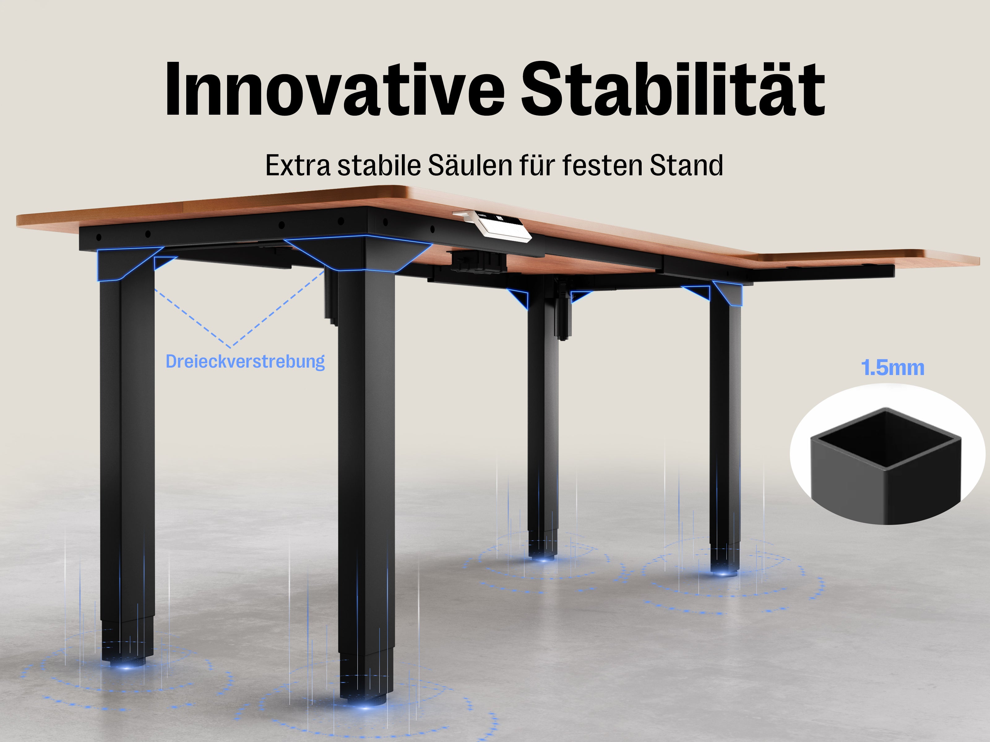 maidesite-canvas-l-f-rmiger-h-henverstellbarer-schreibtisch-mit-4-beinen-und-ele image 6