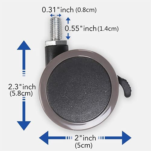 flexispot-w1-schreibtischrollen-f-r-h-henverstellbare-schreibtische-ersatz-lenkr image 7