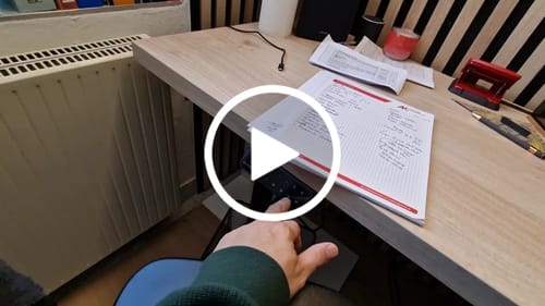 Perfekter Bürotisch