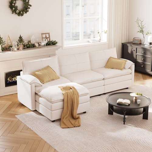 flexispot-4-sitzer-modulsofa-in-l-form-mit-hocker-aufklappbarem-stauraum-und-sch image 8