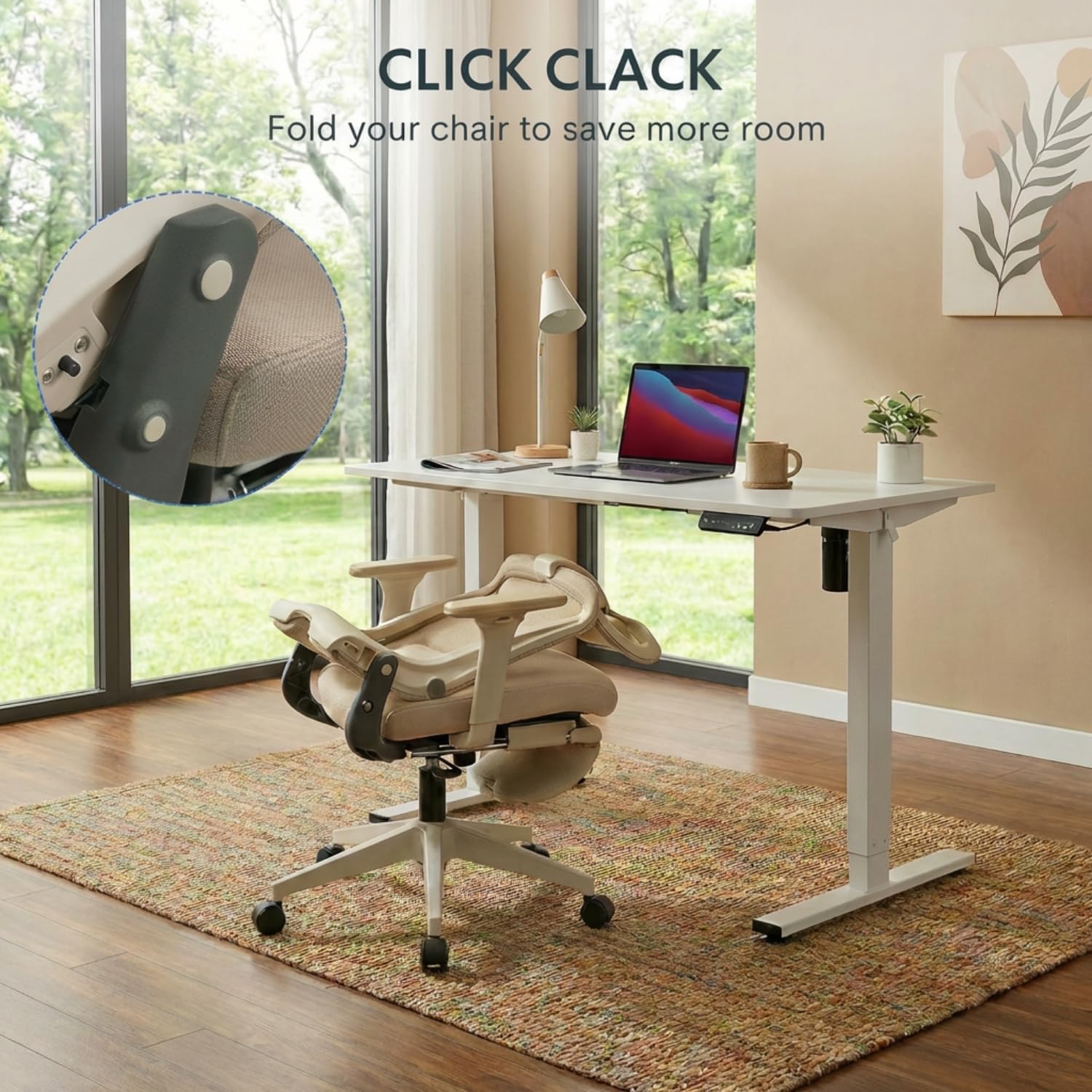 flexispot-foldex-ergonomischer-klappbarer-b-rostuhl-mit-lendenwirbelst-tze-2d-ko image 3