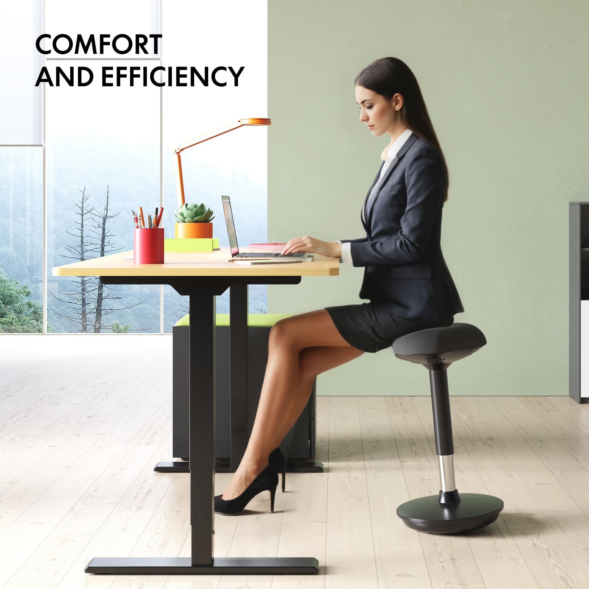 flexispot-wobble-hocker-ergonomischer-arbeitshocker-als-stehhilfe-h-henverstellb image 6