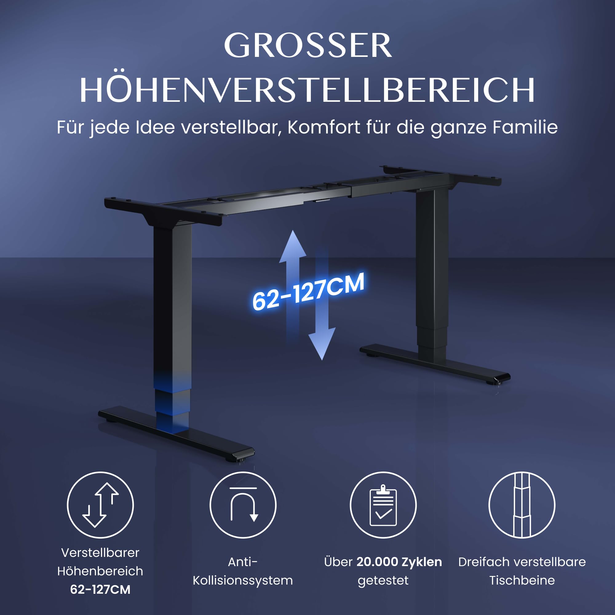 flexispot-ec5-pro-elektrisch-h-henverstellbares-tischgestell-doppelmotor-3-stufi image 8