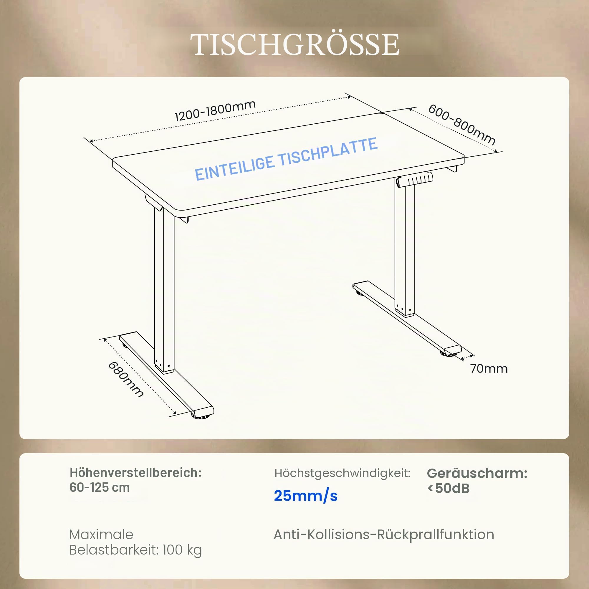 flexispot-elektrischer-schreibtisch-160-80-cm-dualmotor-3-stufig-100-kg-tragkraf image 2