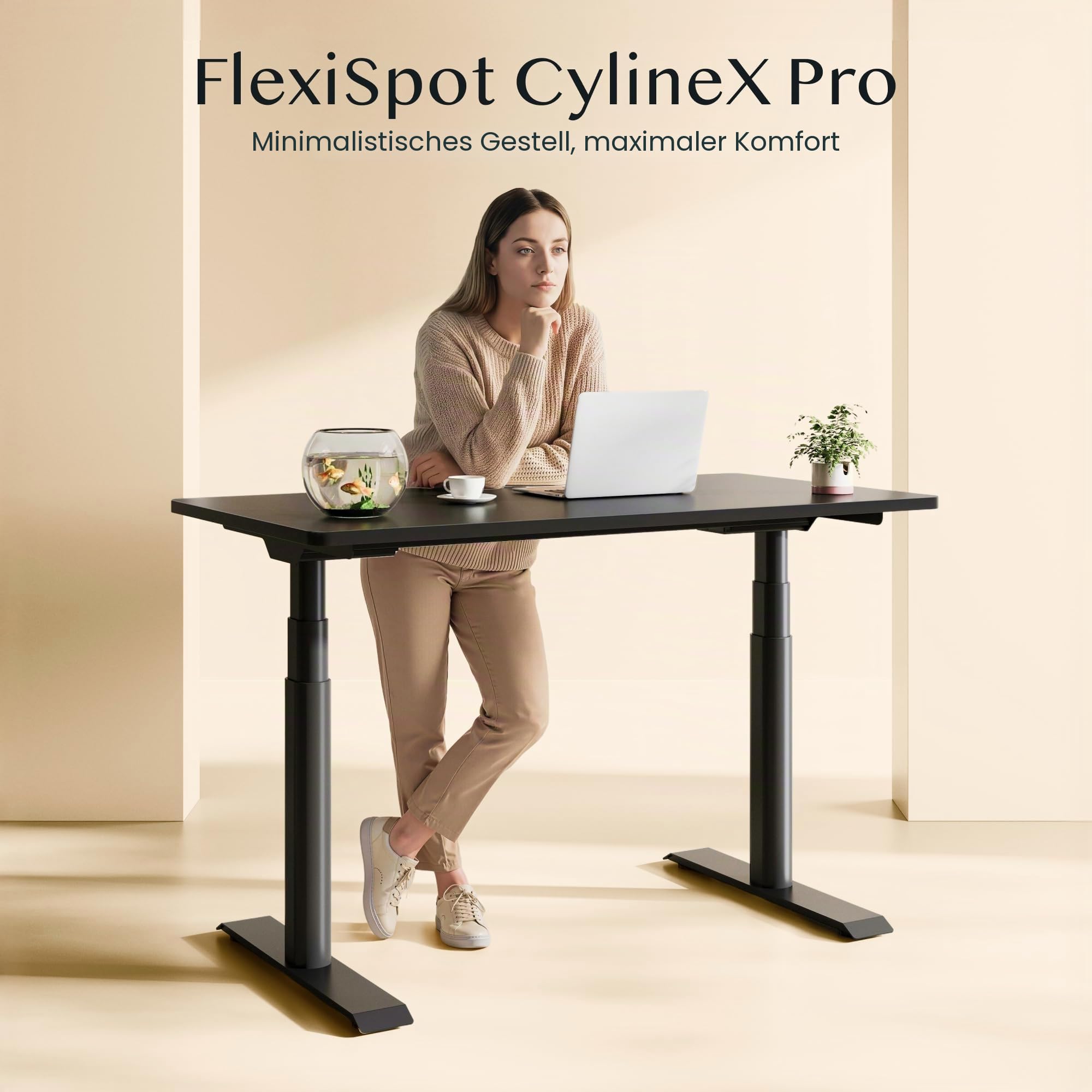 flexispot-cylinex-pro-h-henverstellbares-schreibtischgestell-elektrisch-dual-mot image 4