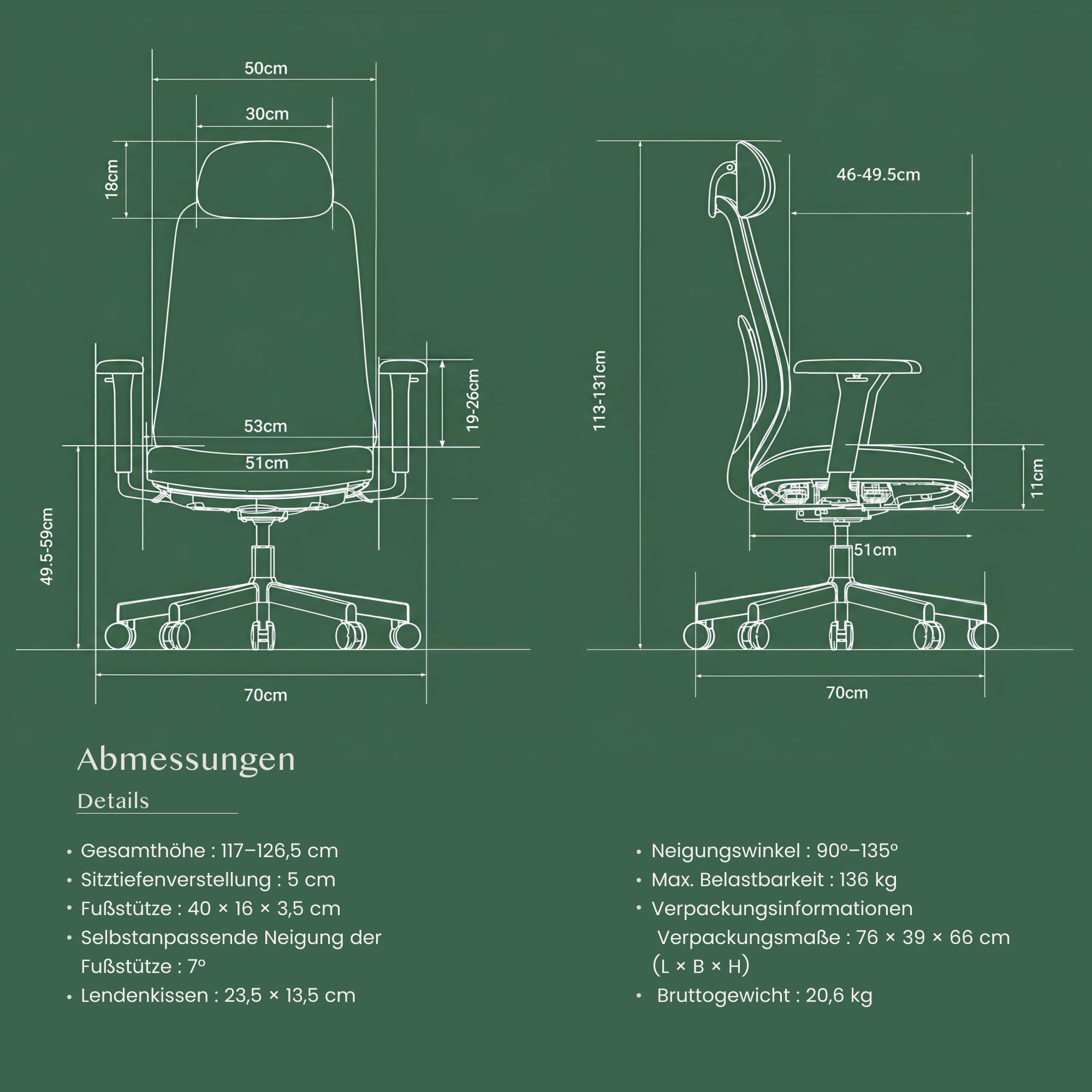 flexispot-balanso-ergonomischer-b-rostuhl-mit-dynamic-balance-mechanik-fu-st-tze image 2