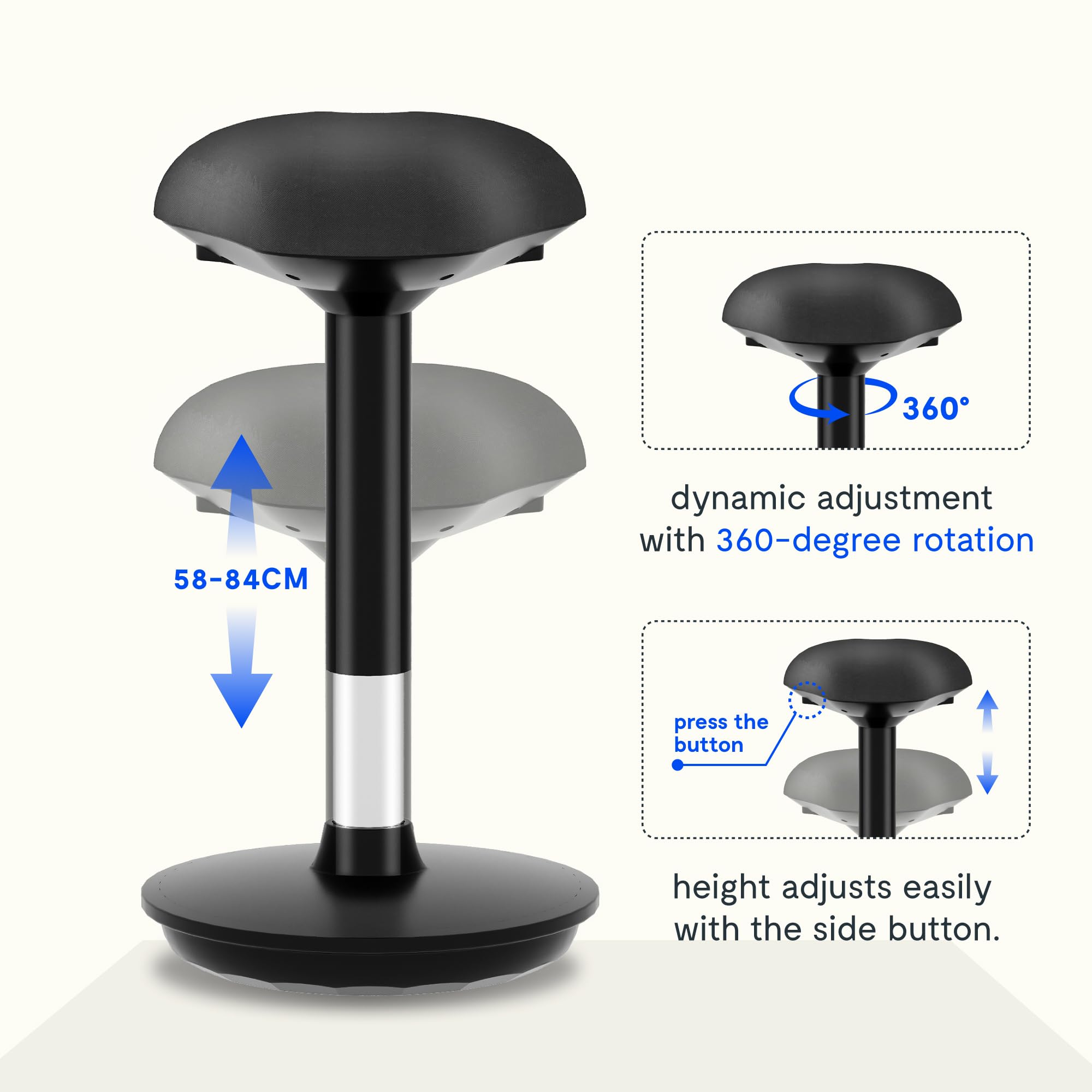 flexispot-wobble-hocker-ergonomischer-arbeitshocker-als-stehhilfe-h-henverstellb image 4