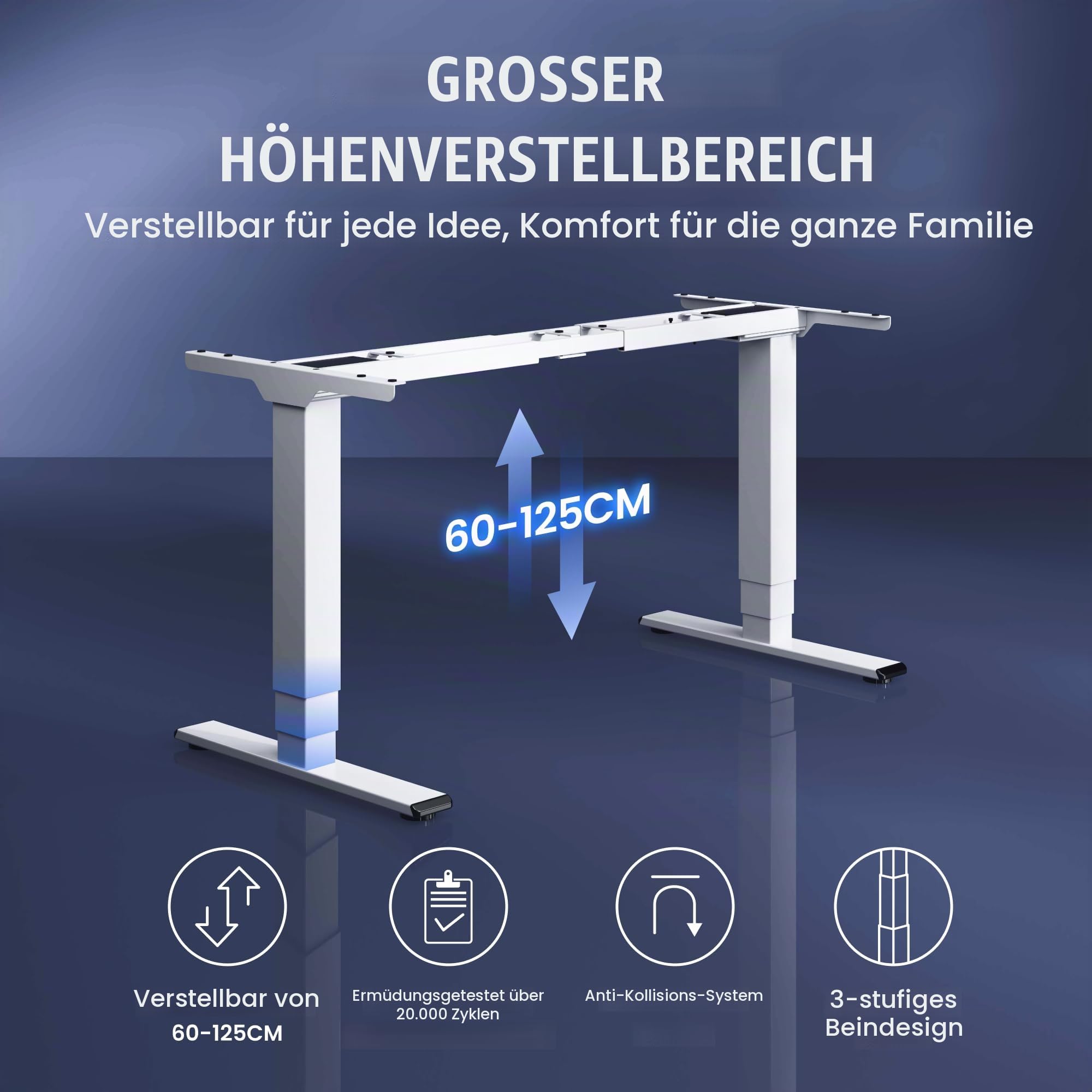 flexispot-plus-elektro-schreibtischgestell-doppelmotorisch-3-fach-teleskop-memor image 4