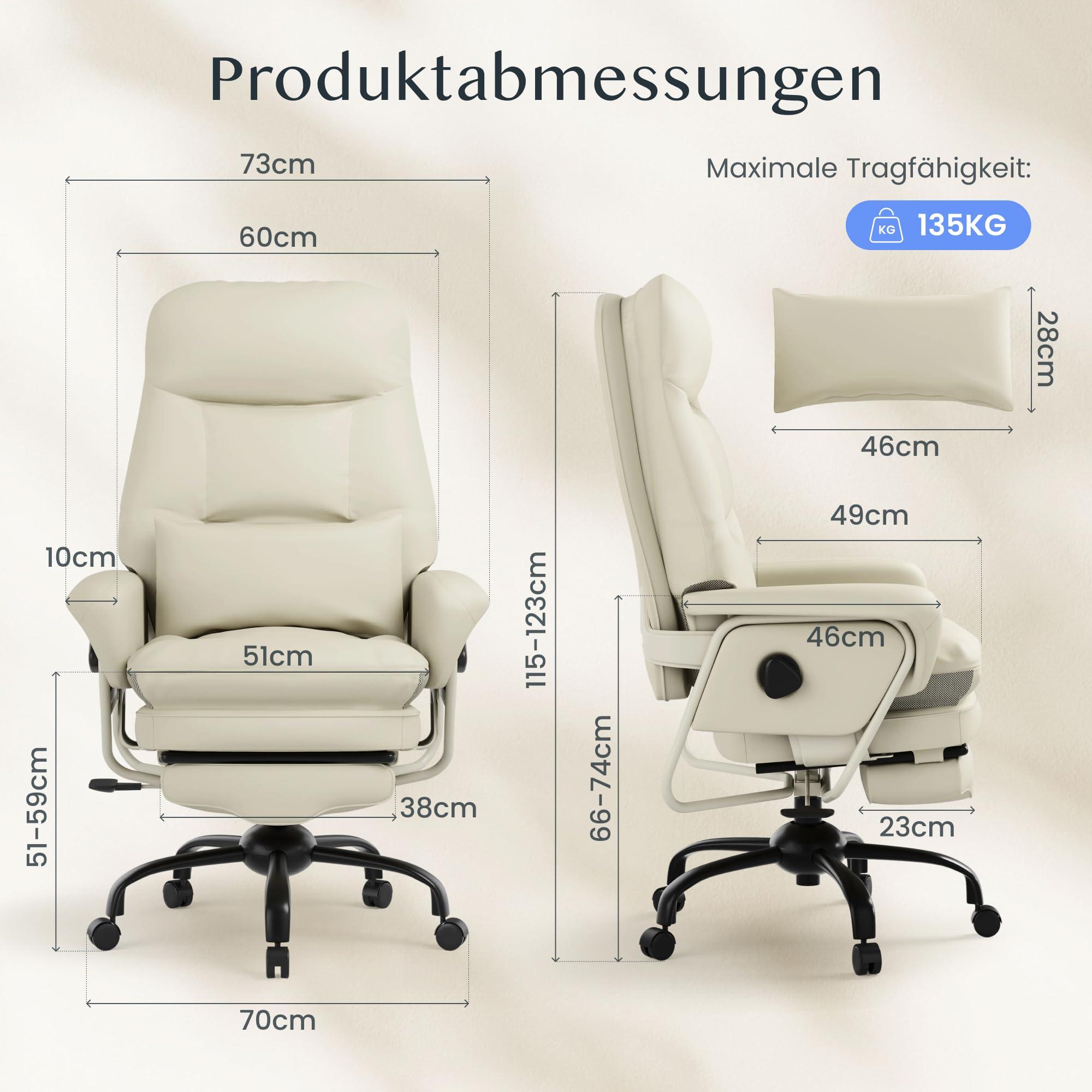 flexispot-luno-chefsessel-ergonomischer-b-rostuhl-mit-ausziehbarer-fu-st-tze-160 image 2