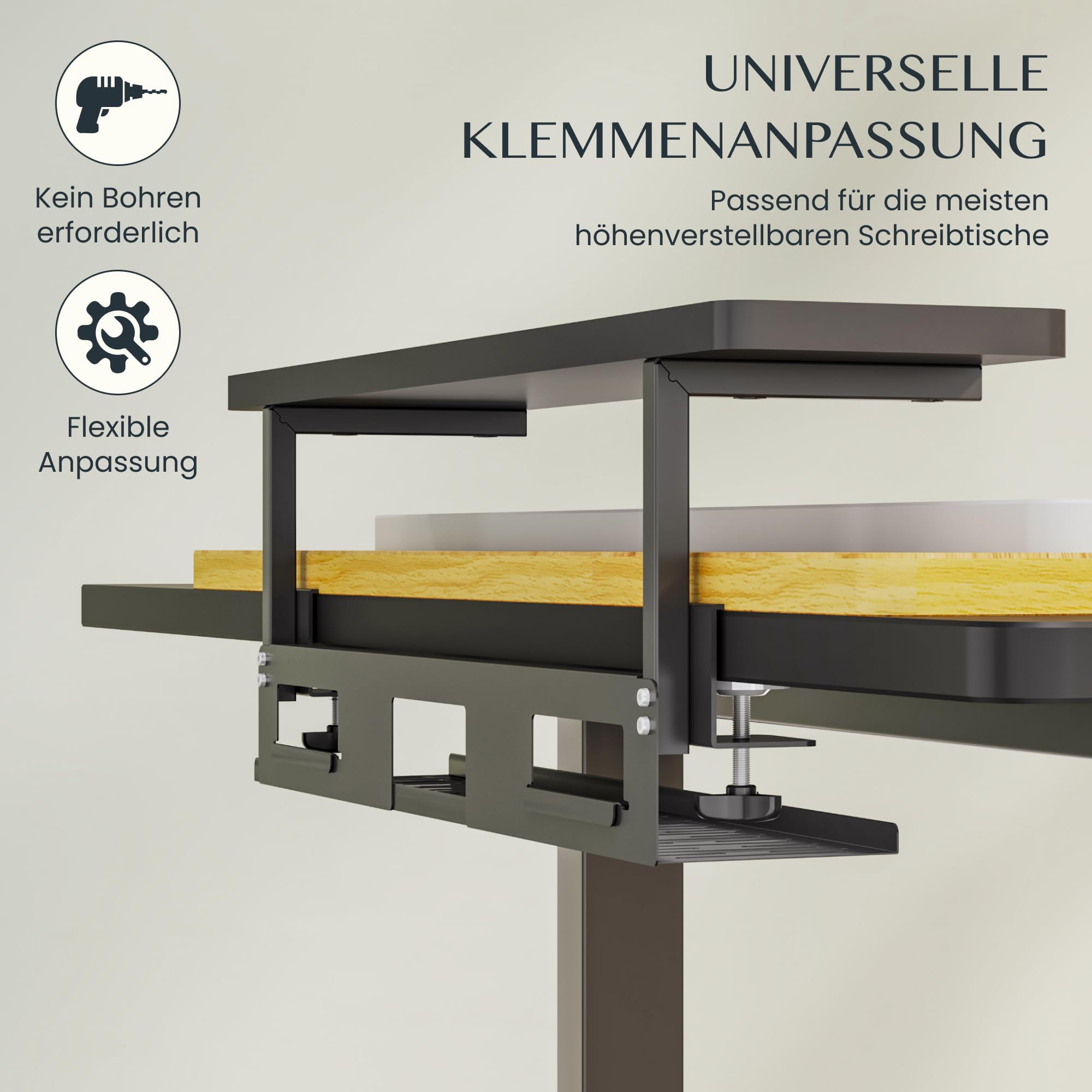 flexispot-monitorerh-hung-mit-kabelmanagement-klemmbare-schreibtischablage-schre image 5