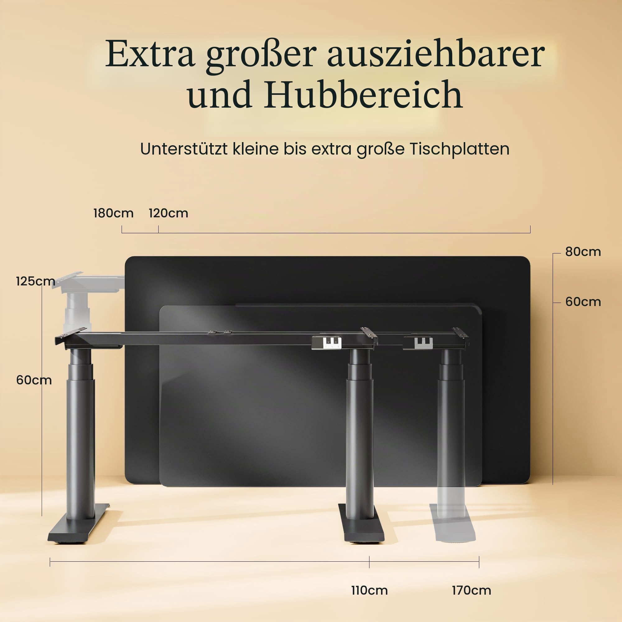 flexispot-cylinex-pro-h-henverstellbares-schreibtischgestell-elektrisch-dual-mot image 3
