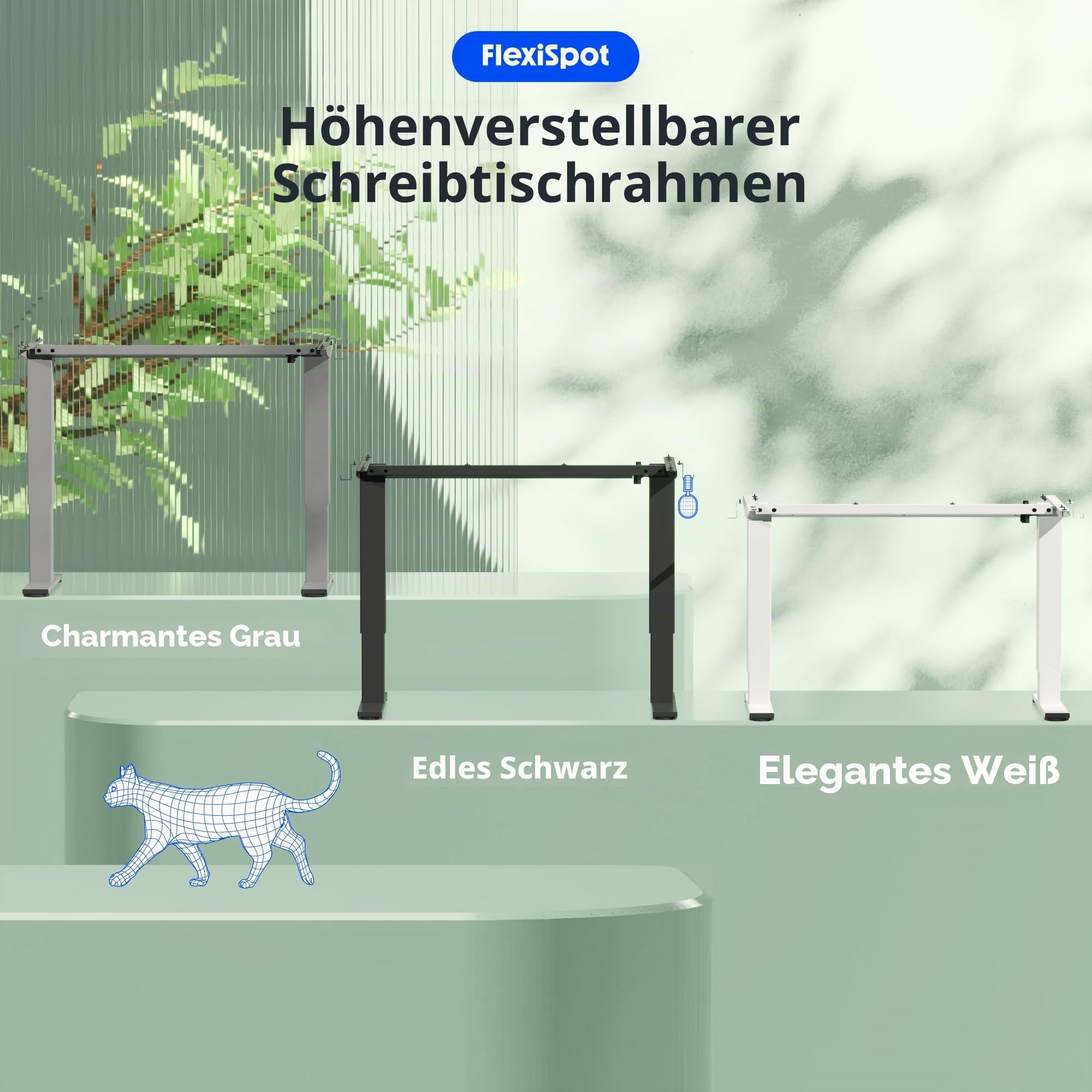 flexispot-einmotoriges-h-henverstellbares-schreibtisch-gestell-mit-2-haken-memor image 3