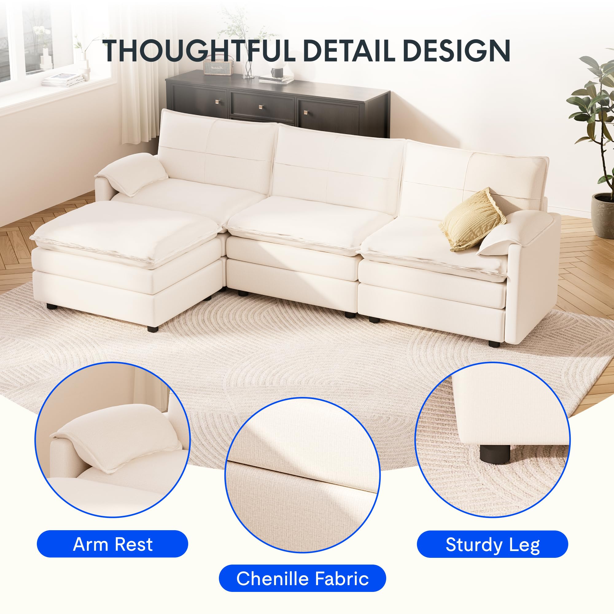 flexispot-4-sitzer-modulsofa-in-l-form-mit-hocker-aufklappbarem-stauraum-und-sch image 6
