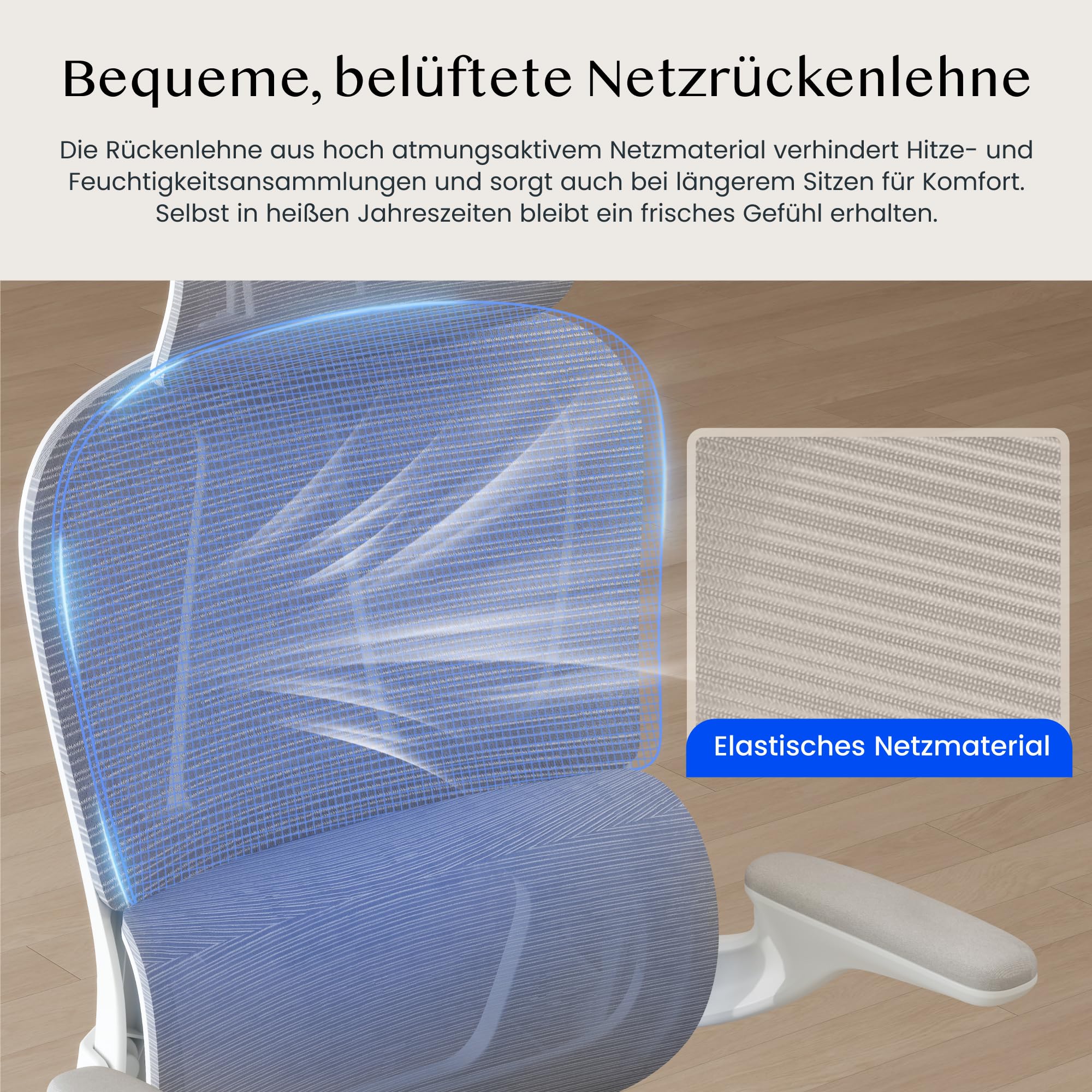 flexispot-ergonomischer-b-rostuhl-mit-2d-kopfst-tze-schreibtischstuhl-mit-klappb image 5
