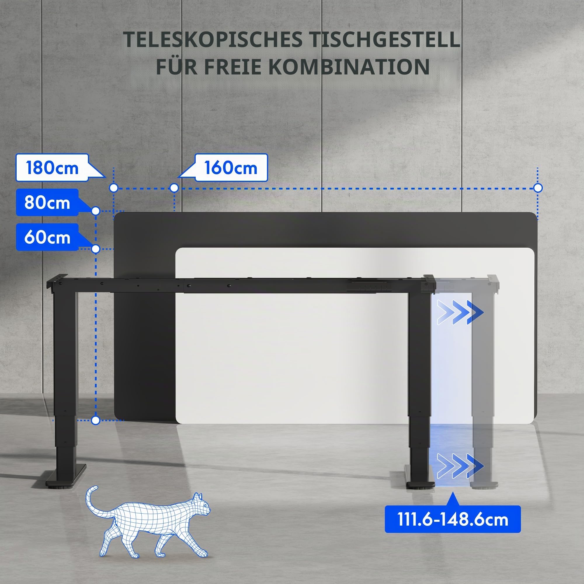 flexispot-ec5-lite-h-henverstellbares-schreibtischgestell-elektrisch-dual-motor- image 6