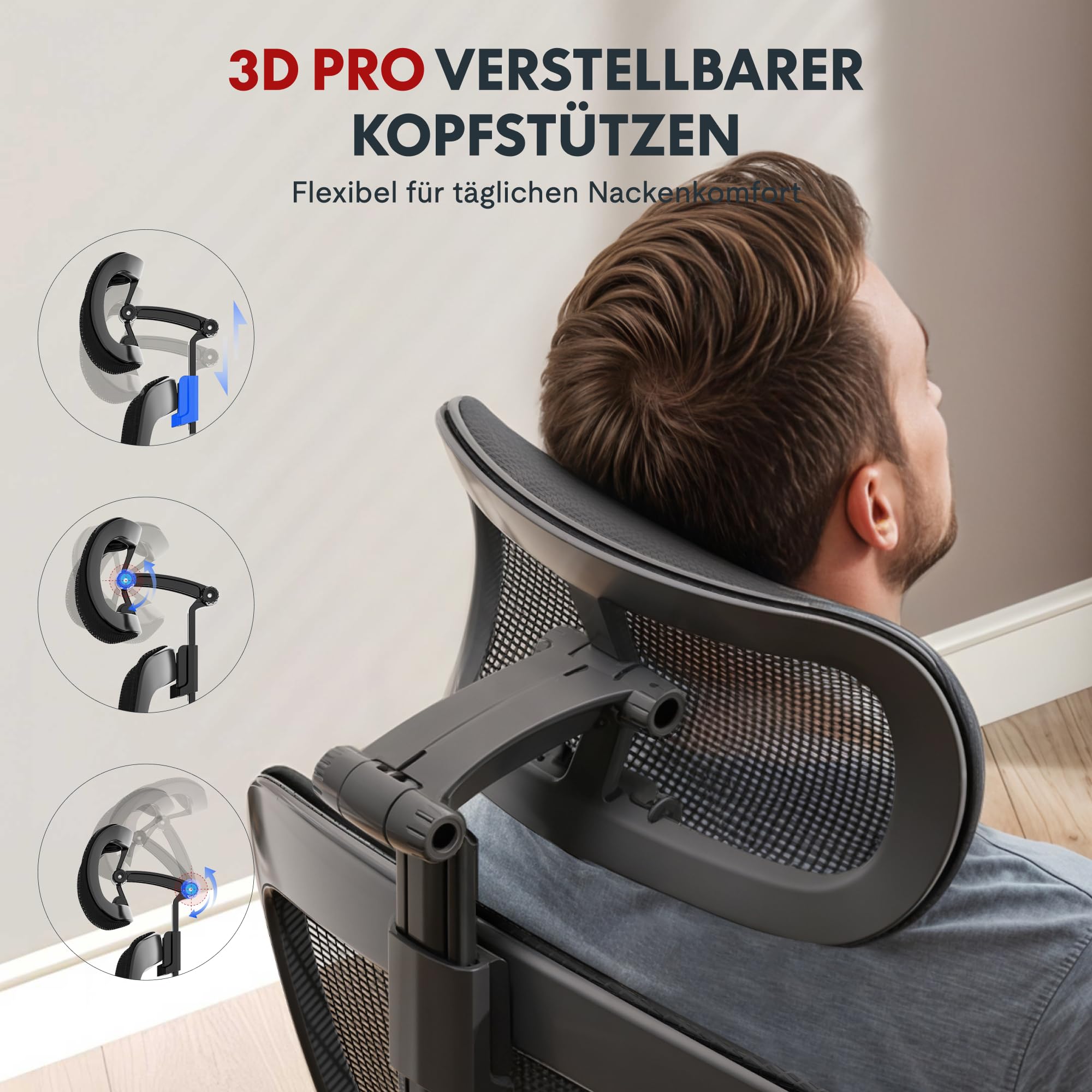 flexispot-oc3-pro-ergonomischer-b-rostuhl-mit-3d-kopfst-tze-135-r-ckenlehnenvers image 6