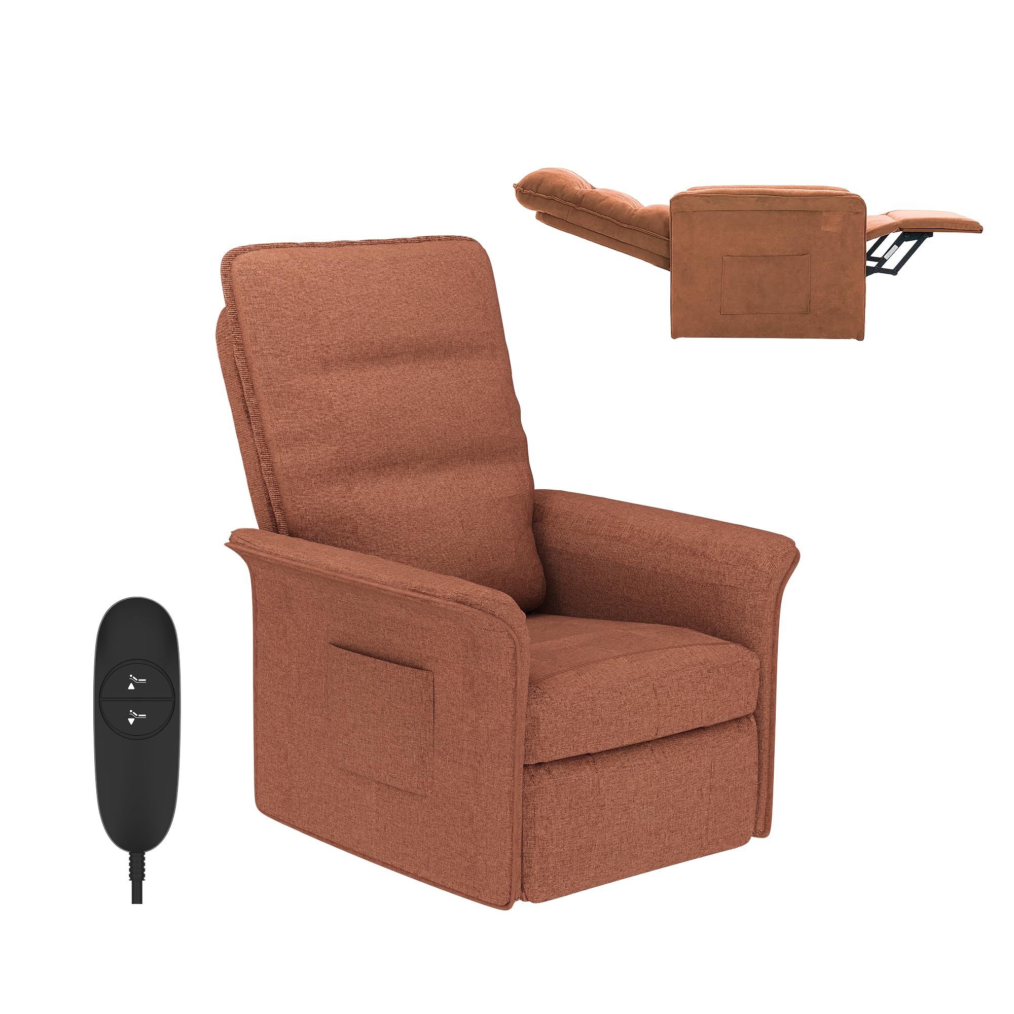 flexispot-relaxsessel-x1-elektrisch-tv-sessel-mit-liegefunktion-105-155-verstell image 8