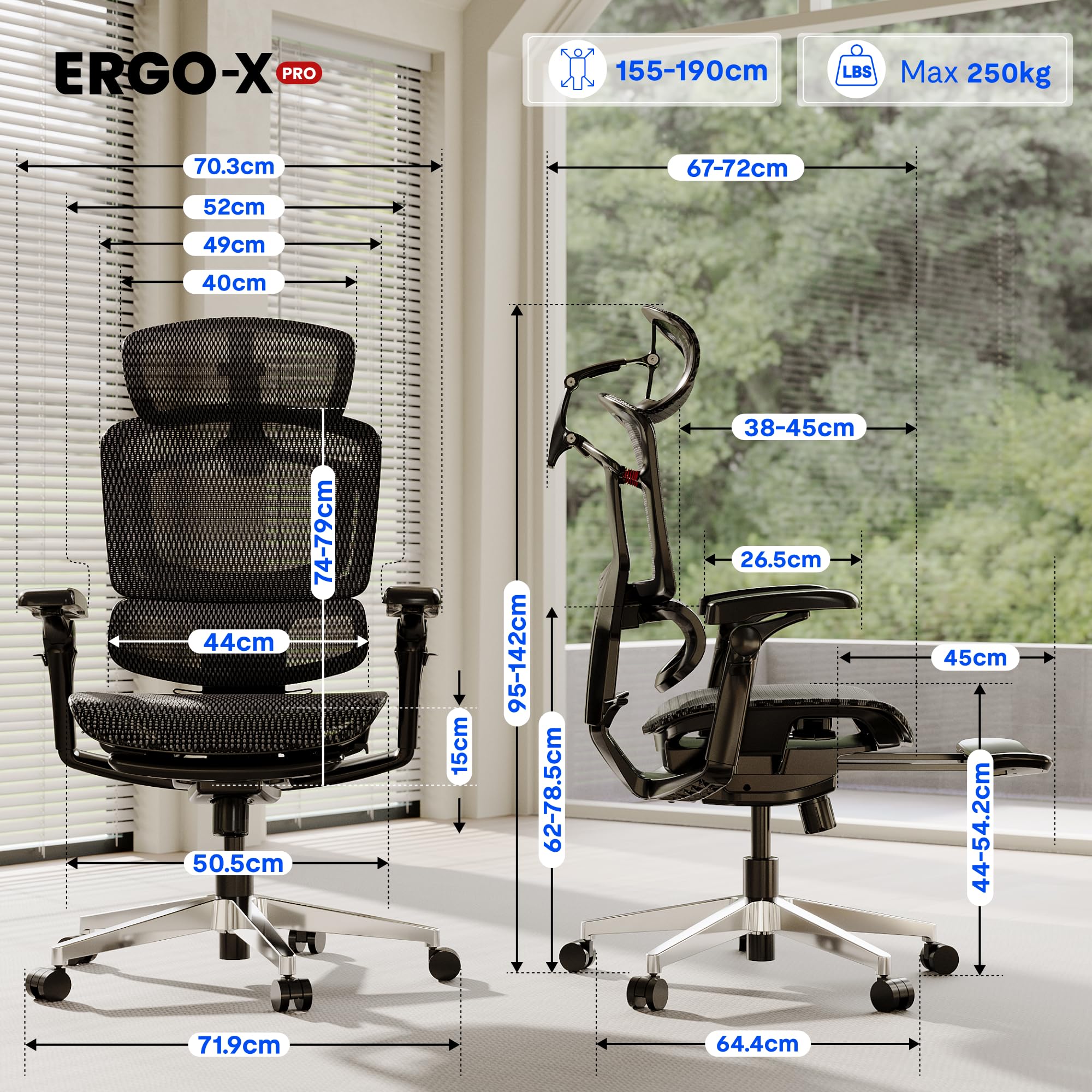 flexispot-ergox-pro-ergonomischer-b-rostuhl-7d-armlehnen-5d-lendenst-tze-4d-kopf image 2