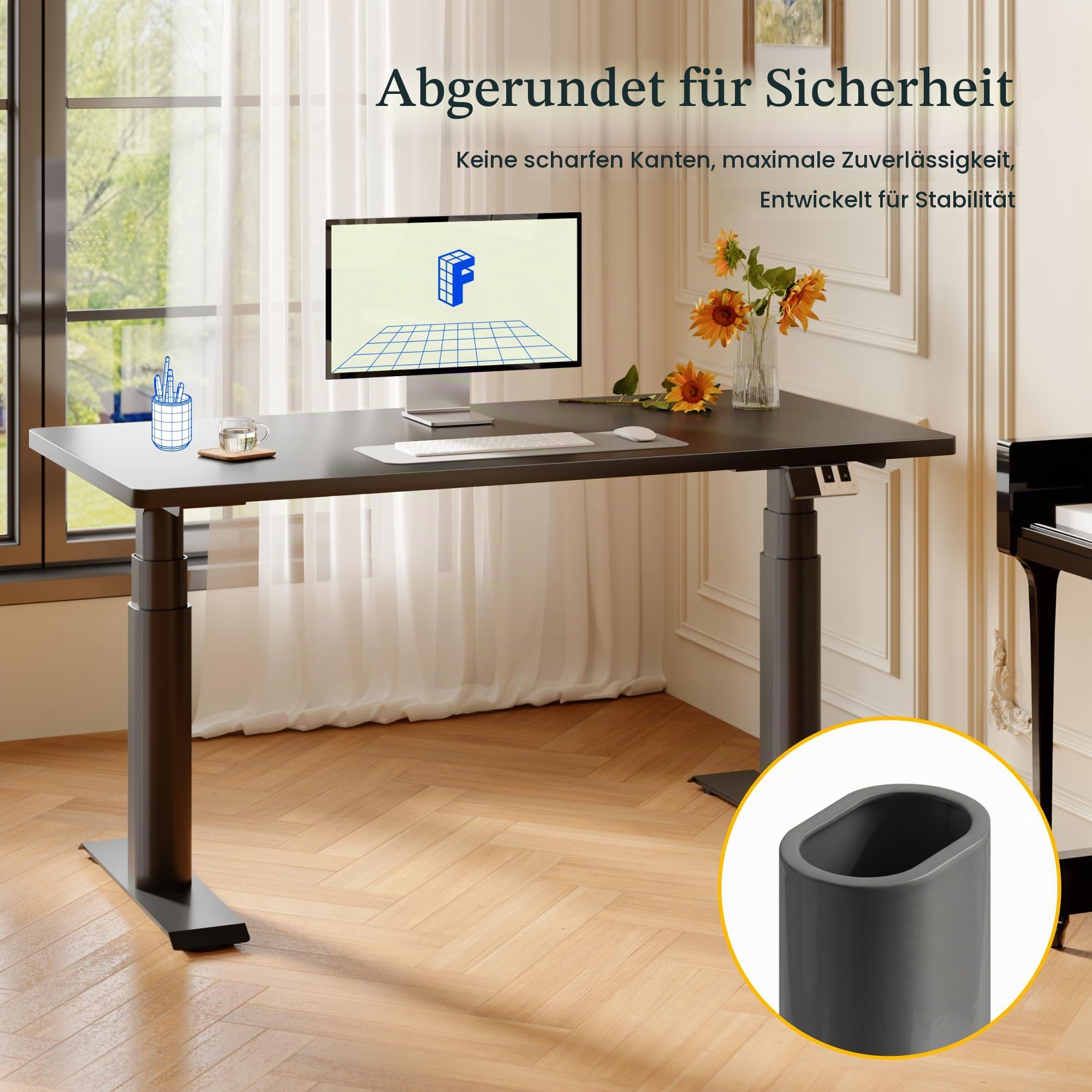 flexispot-cylinex-pro-h-henverstellbares-schreibtischgestell-elektrisch-dual-mot image 7