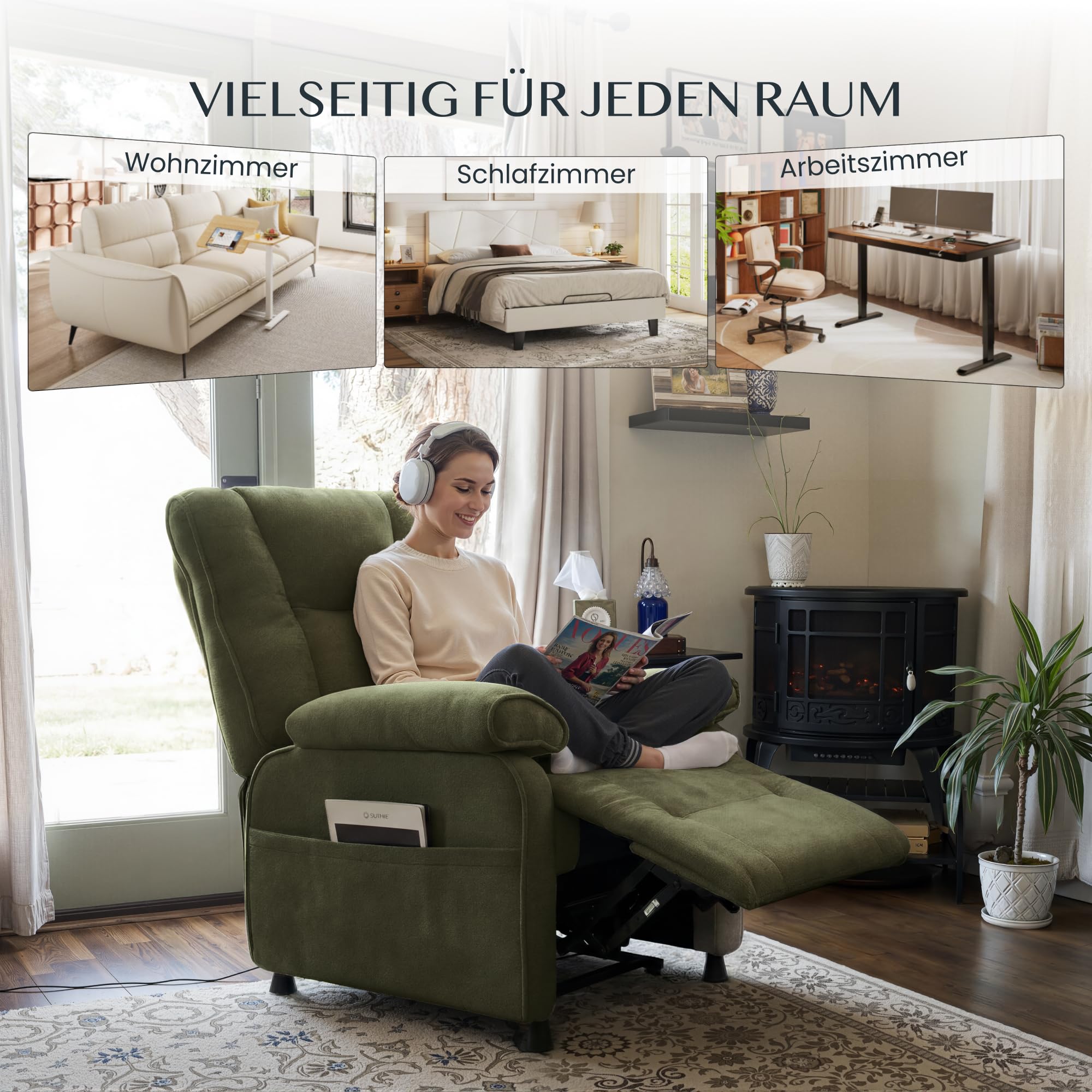 flexispot-x3-elektrischer-relaxsessel-tv-sessel-mit-liegefunktion-105-155-schnel image 5