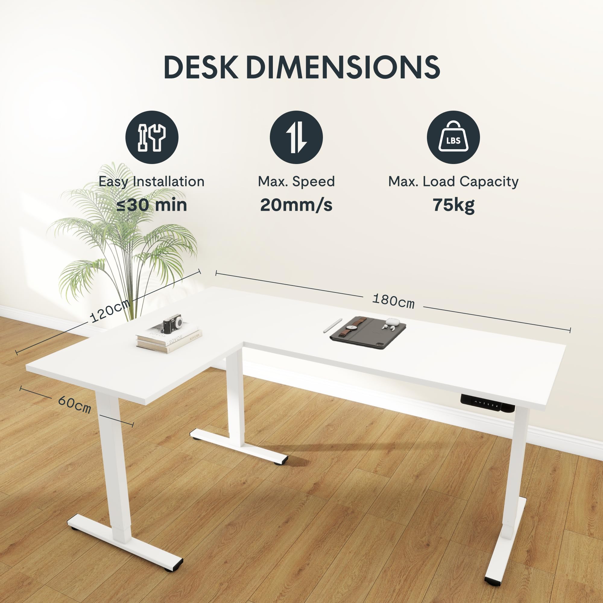 flexispot-l-f-rmiger-eckschreibtisch-elektrisch-h-henverstellbar-180-120-cm-stan image 7