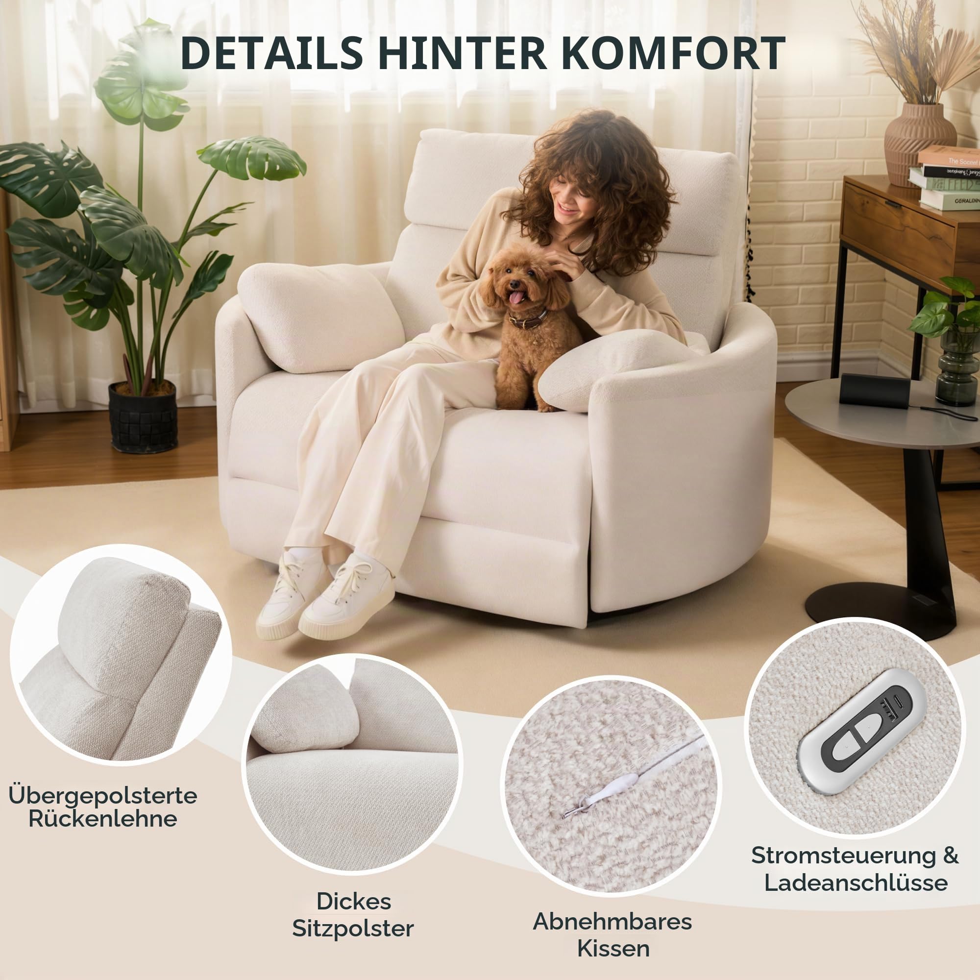 flexispot-mochi-pro-zero-wall-xxl-elektrischer-relaxsessel-1-5-sitzer-fernsehses image 7