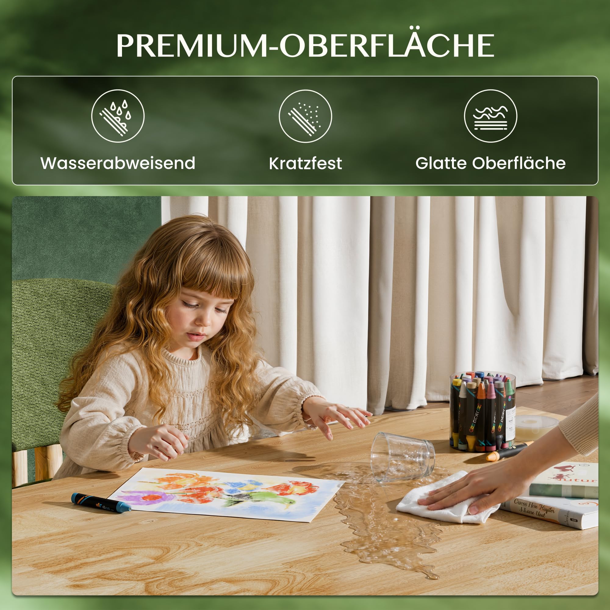 flexispot-valtrex-e200-elektrischer-schreibtisch-140x80-cm-eichen-massivholzplat image 4