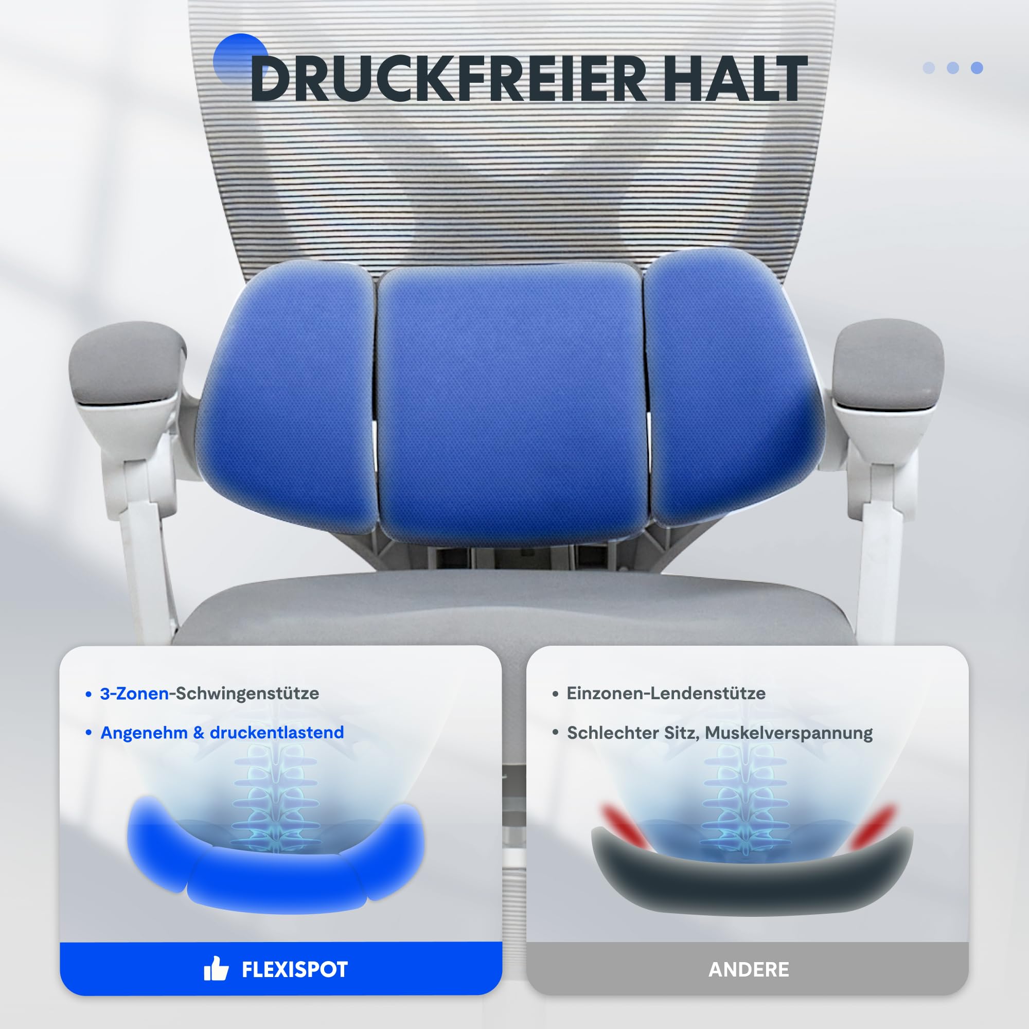 flexispot-ergonomischer-b-rostuhl-mit-fu-st-tze-zonenweise-einstellbarer-lendens image 3