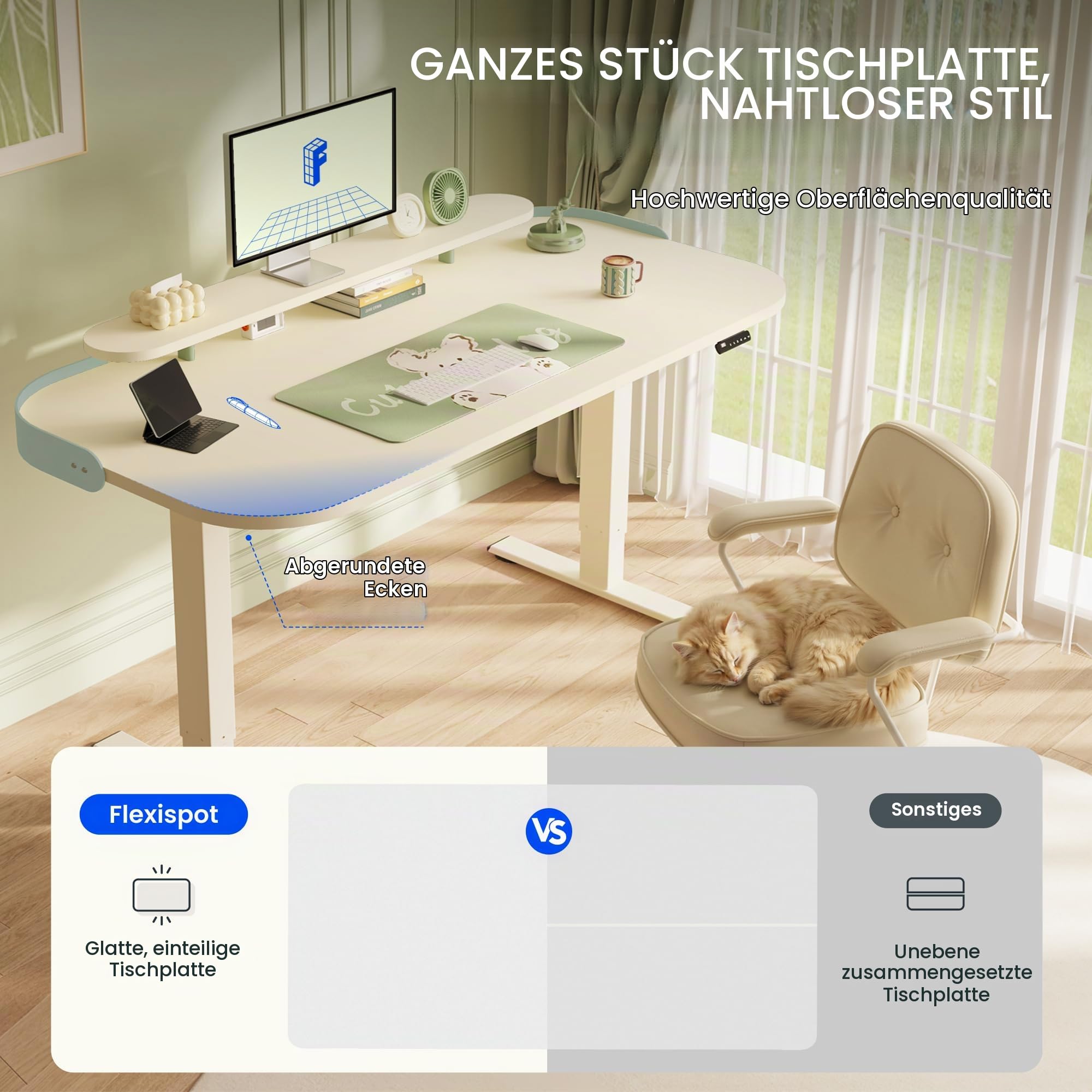 flexispot-schreibtisch-h-henverstellbar-elektrisch-dual-motor-25-mm-einteilige-t-2 image 5