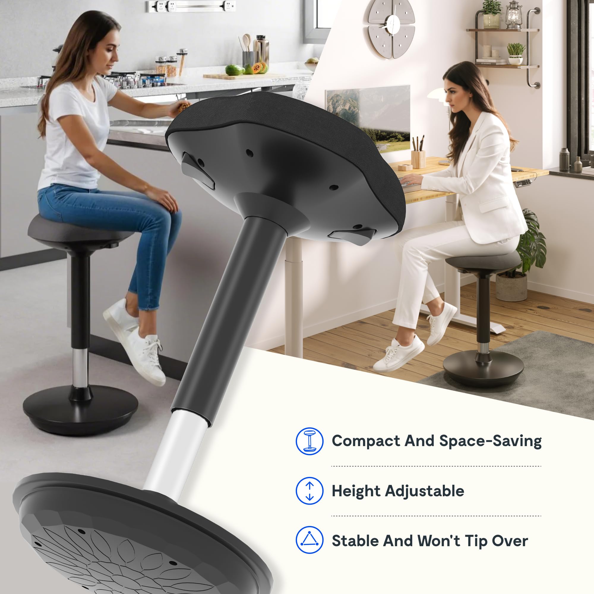 flexispot-wobble-hocker-ergonomischer-arbeitshocker-als-stehhilfe-h-henverstellb image 8