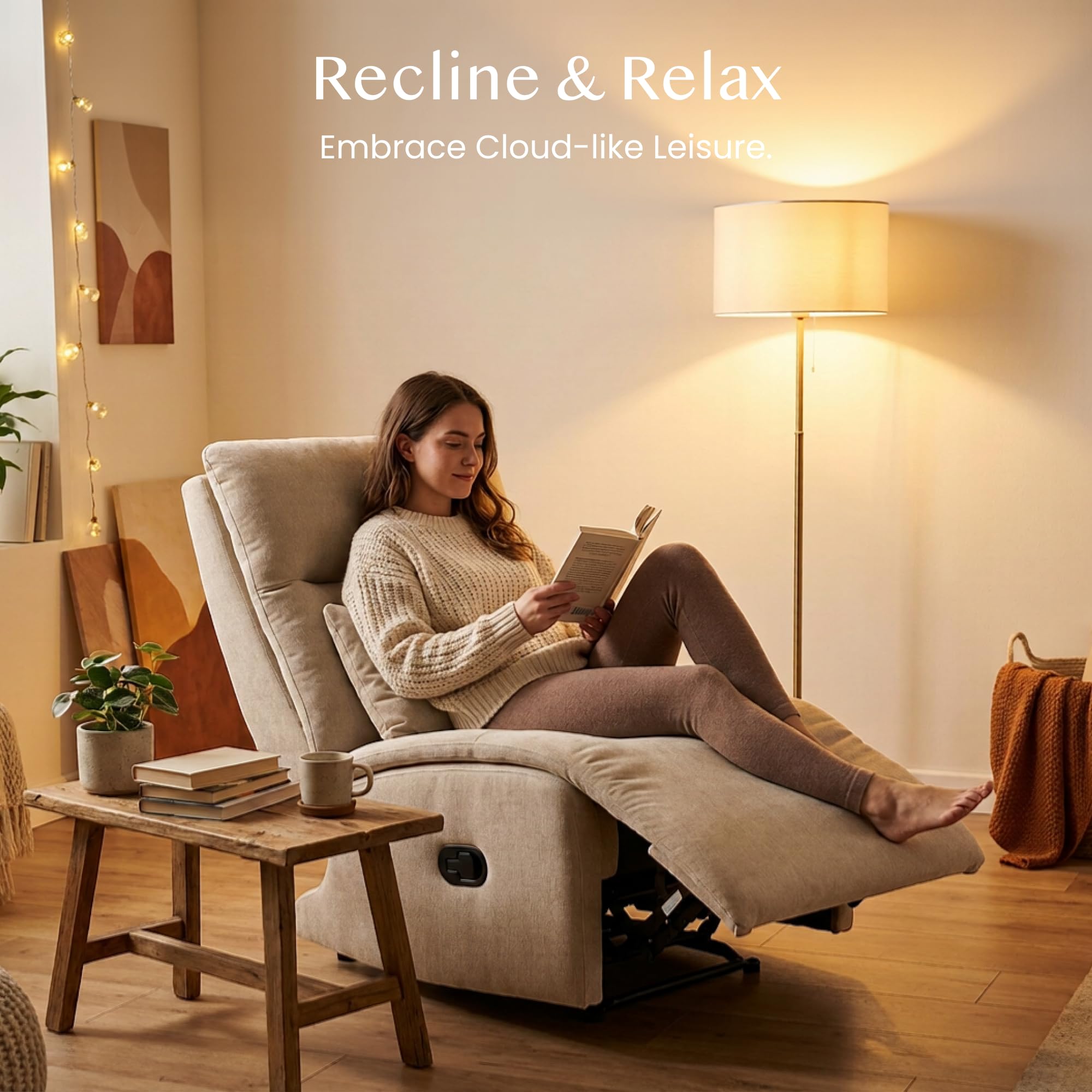 flexispot-schaukel-relaxsessel-mit-3-fach-liegefunktion-schaukelstuhl-mit-wasser image 3