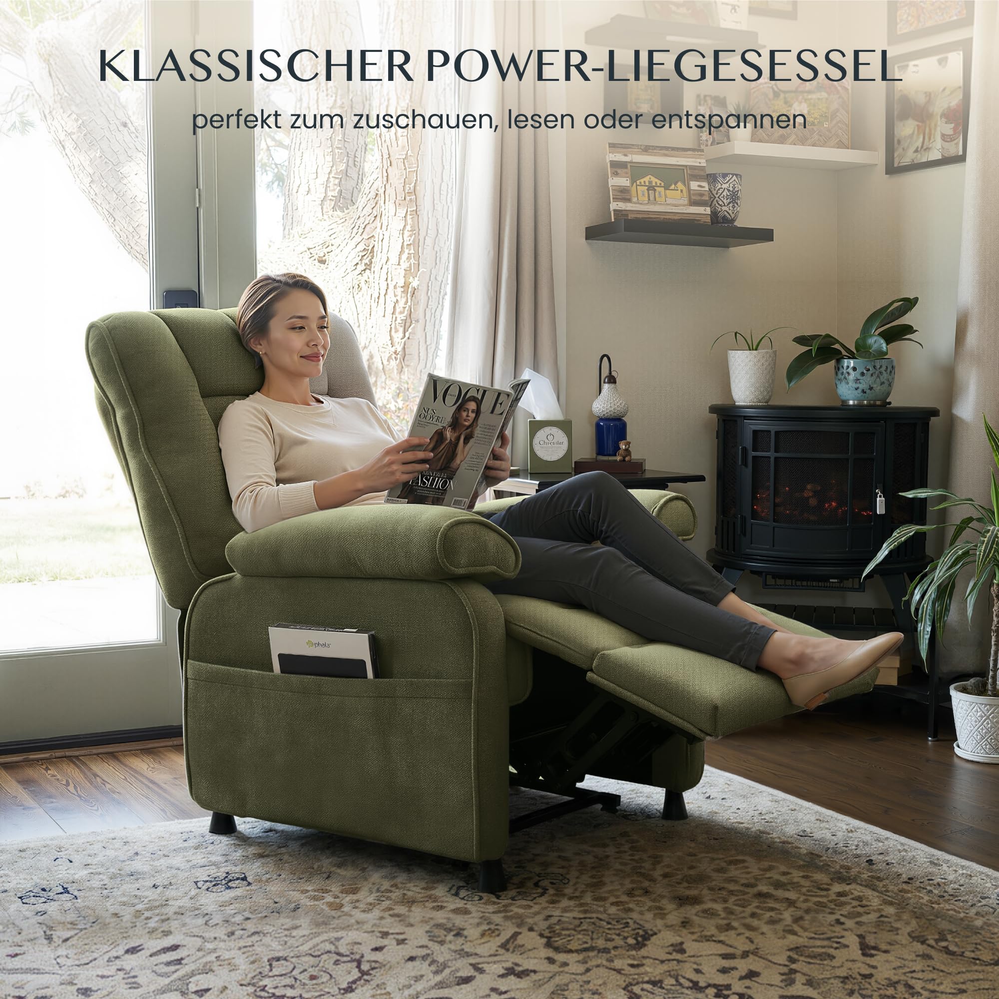 flexispot-x3-elektrischer-relaxsessel-tv-sessel-mit-liegefunktion-105-155-schnel image 3