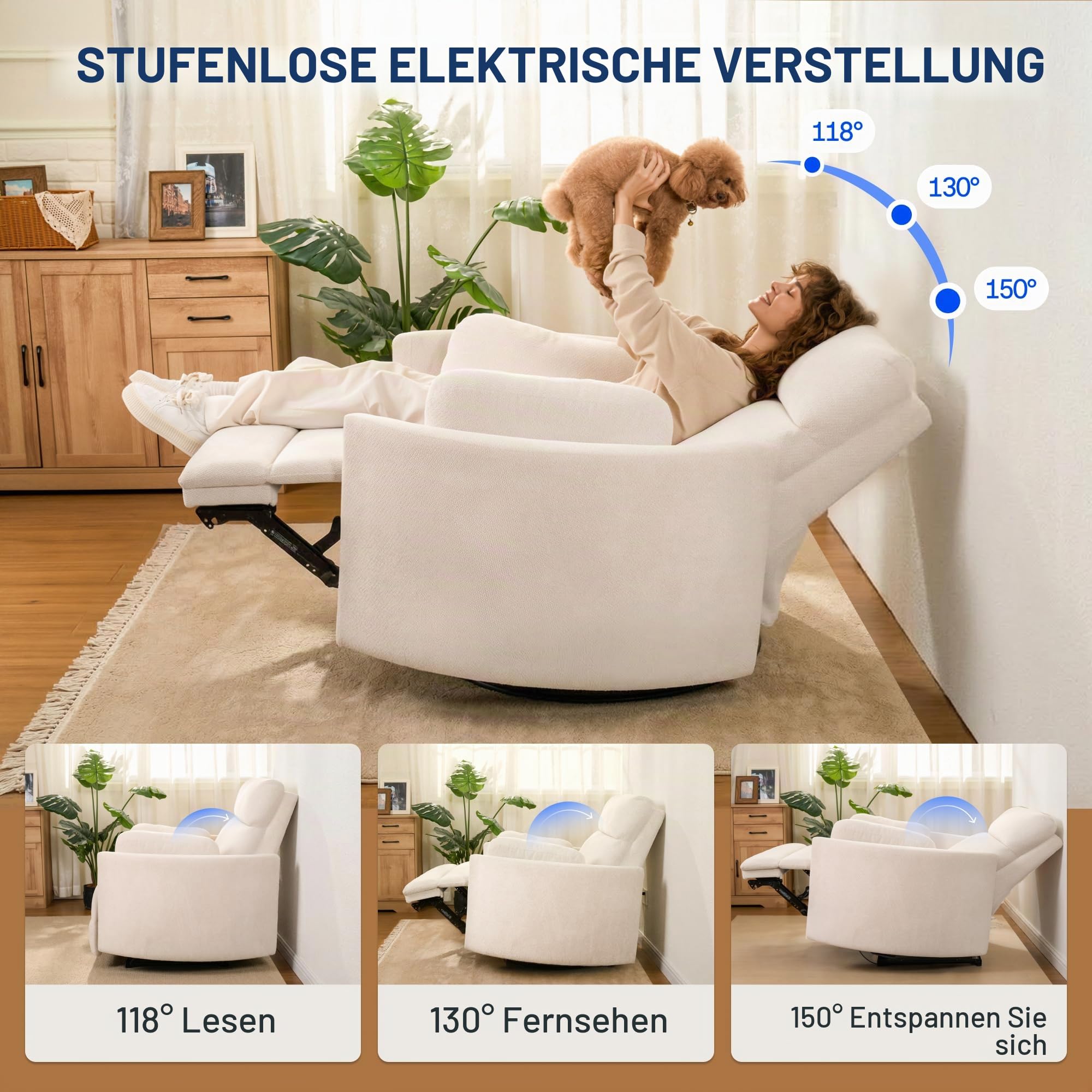 flexispot-mochi-pro-zero-wall-xxl-elektrischer-relaxsessel-1-5-sitzer-fernsehses image 6
