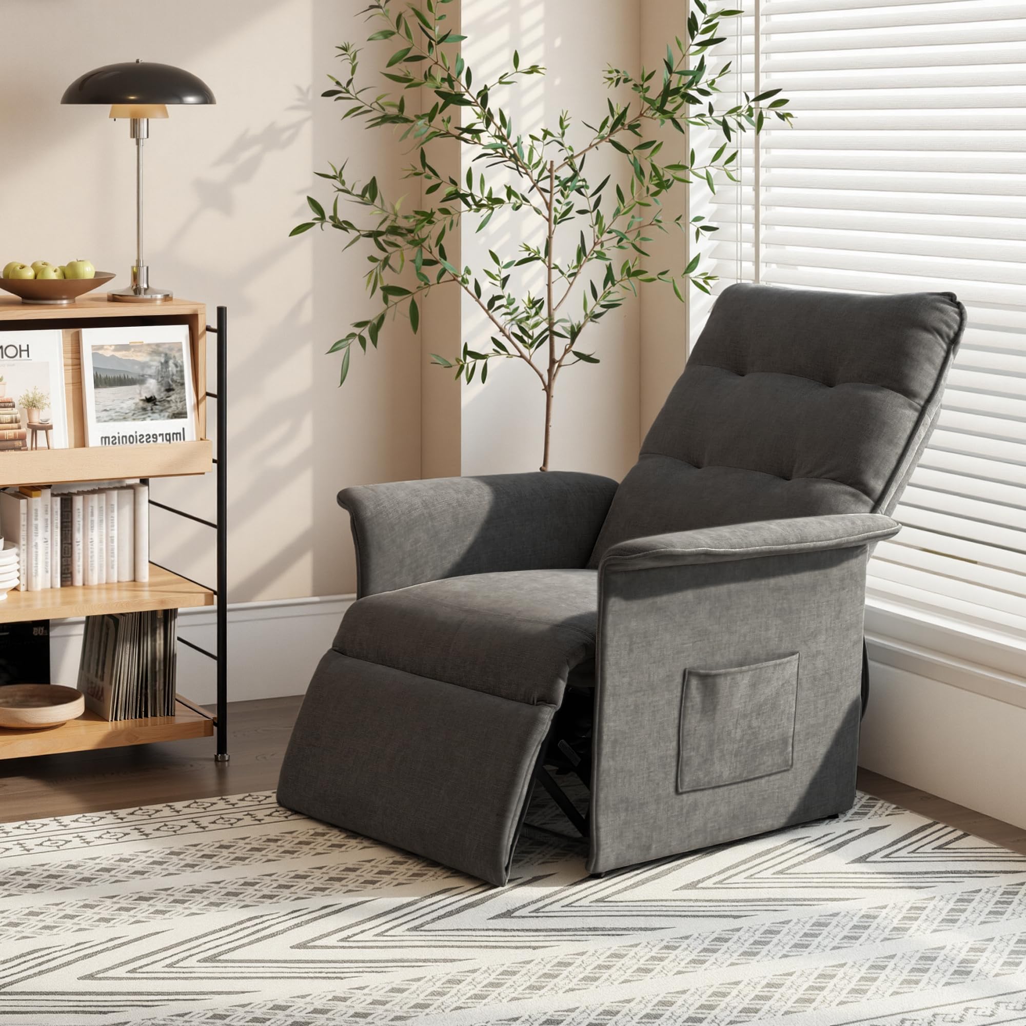 flexispot-relaxsessel-x1-elektrisch-tv-sessel-mit-liegefunktion-105-155-verstell image 2