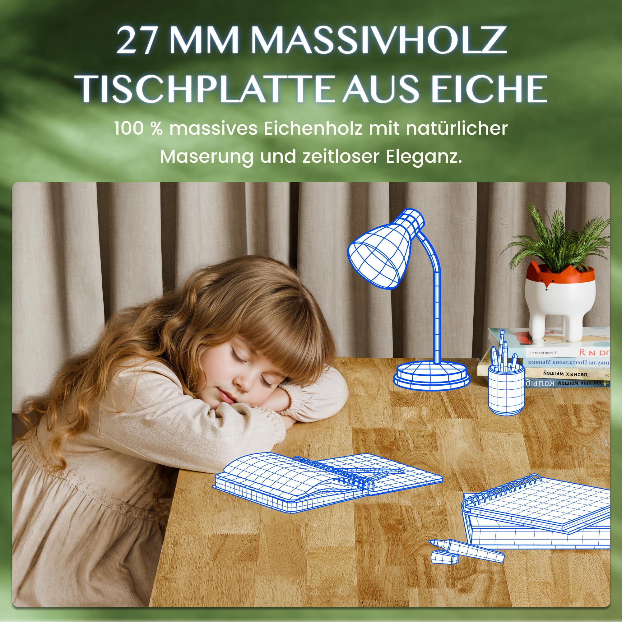 flexispot-valtrex-e200-elektrischer-schreibtisch-140x80-cm-eichen-massivholzplat image 3