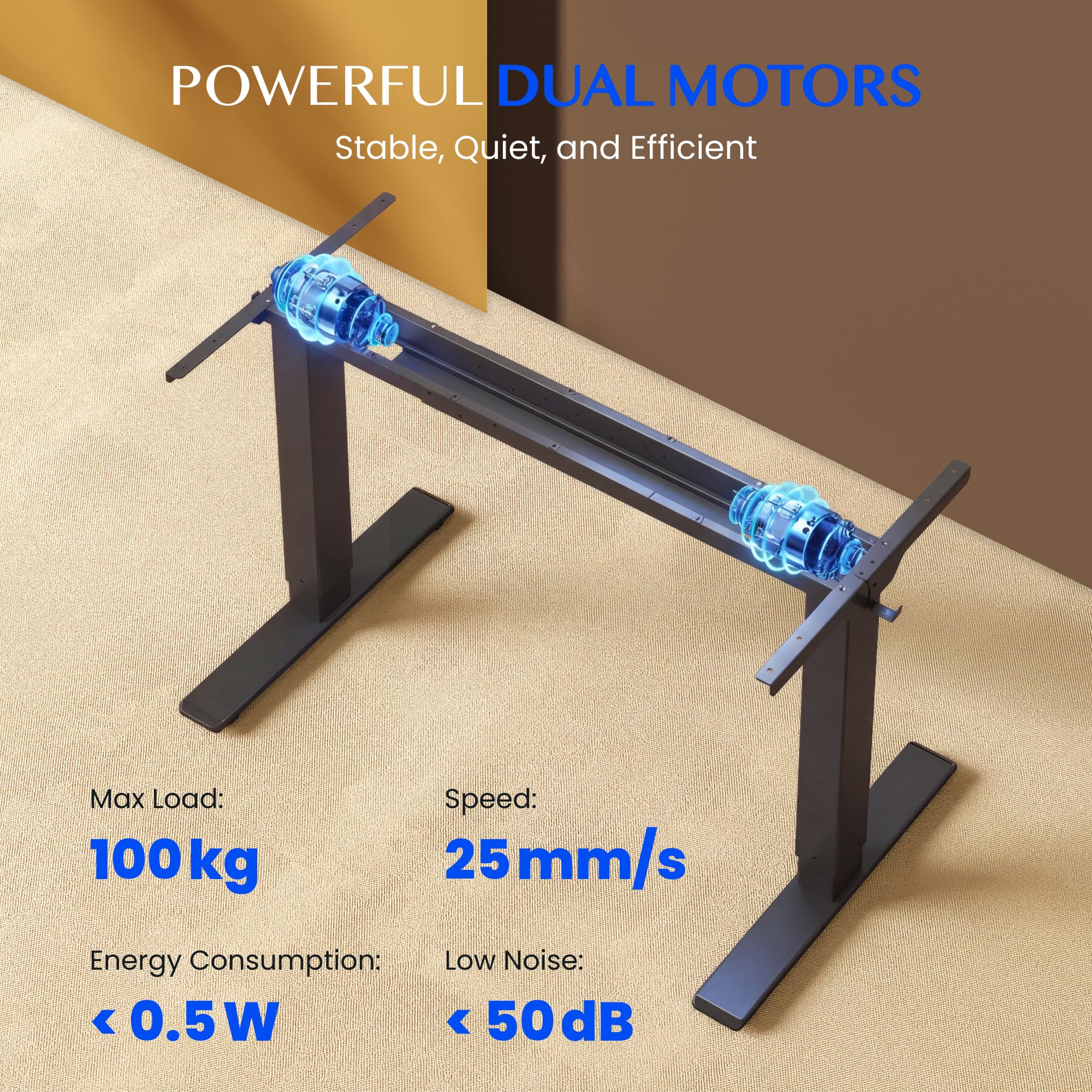 flexispot-e1-pro-elektrisch-h-henverstellbares-tischgestell-mit-doppelmotor-kabe image 4