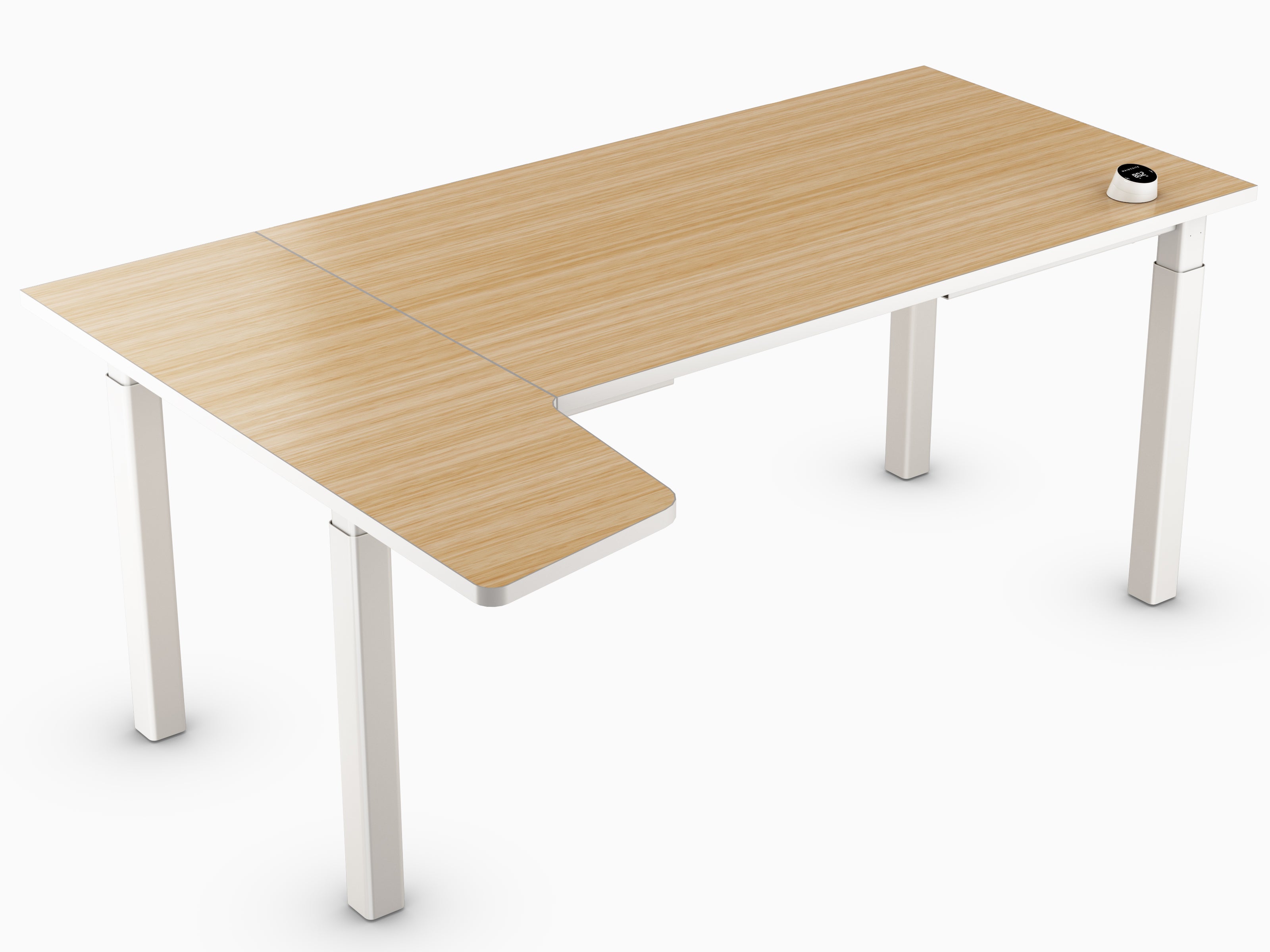 maidesite-space-elektrisch-h-henverstellbarer-schreibtisch-mit-4-beinen-und-l-er image 3