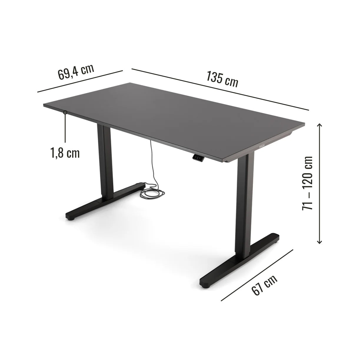 yaasa-school-set-basic-mitwachsendes-schreibtisch-set-mit-desk-basic-und-filz-pi image 3