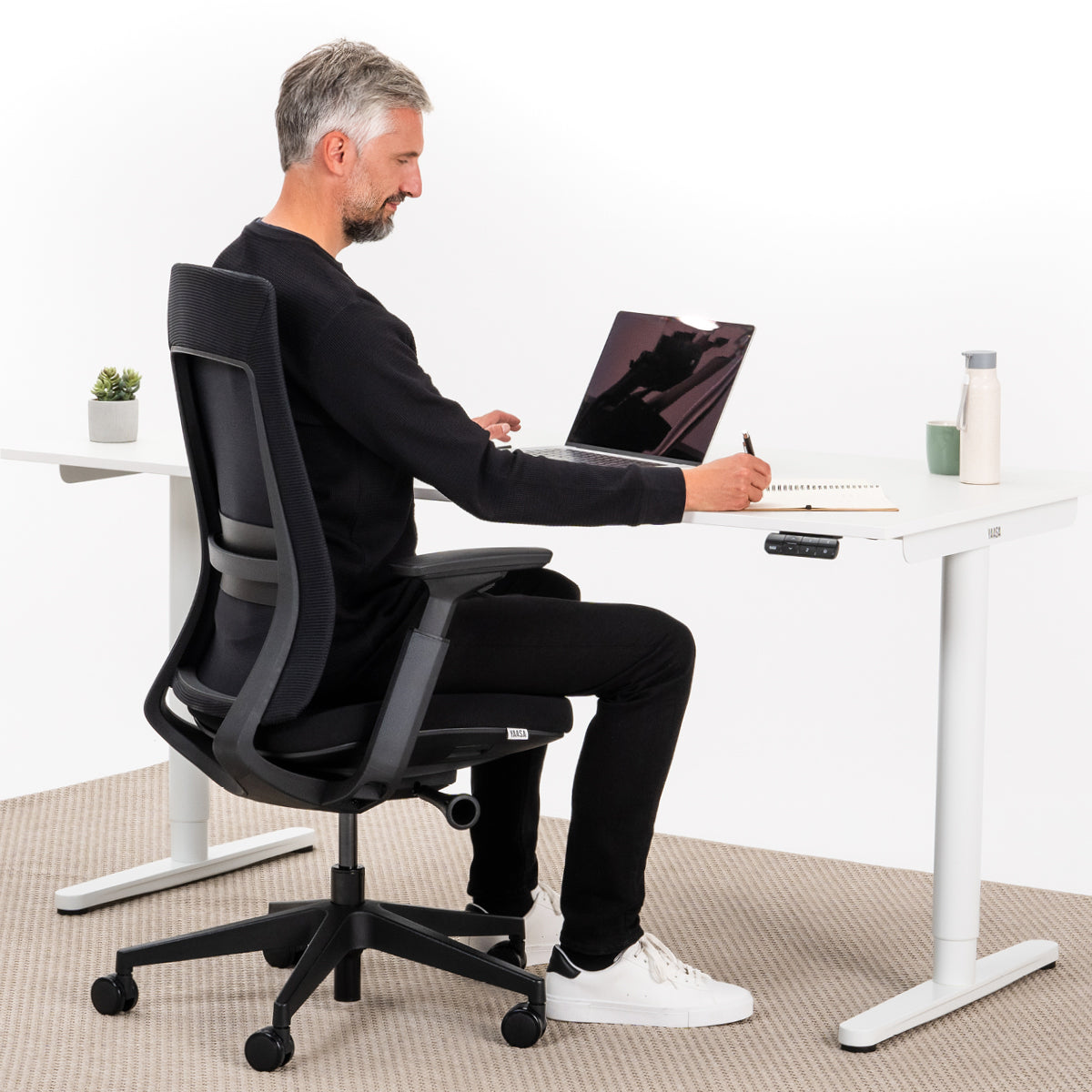 yaasa-chair-essential-ergonomischer-b-rostuhl-mit-lordosenst-tze-3d-armlehnen-un image 7